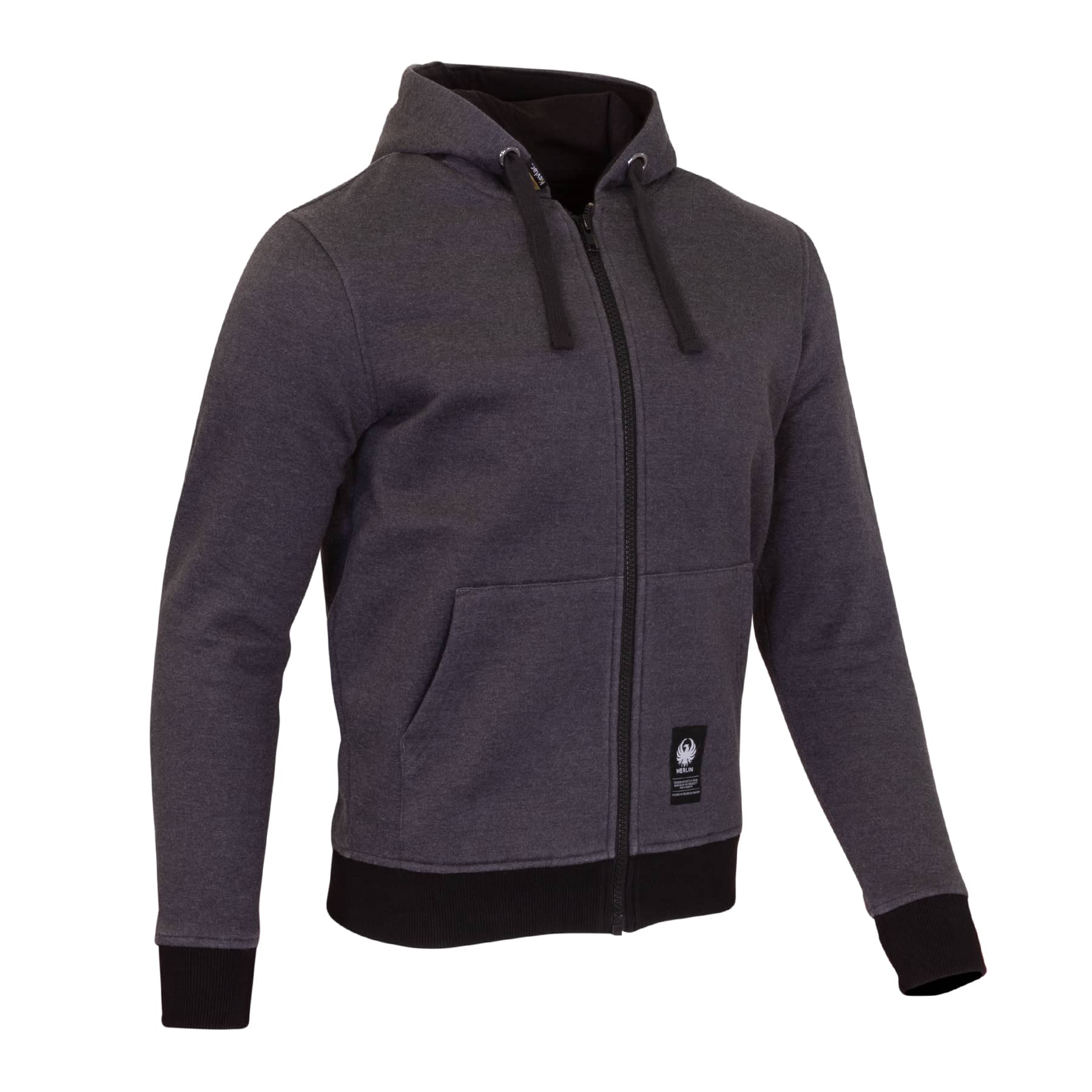 Merlin Cody D3O Single Layer Riding Hoody Grey FREE UK Delivery, FREE 365 Day Returns | Moto Central