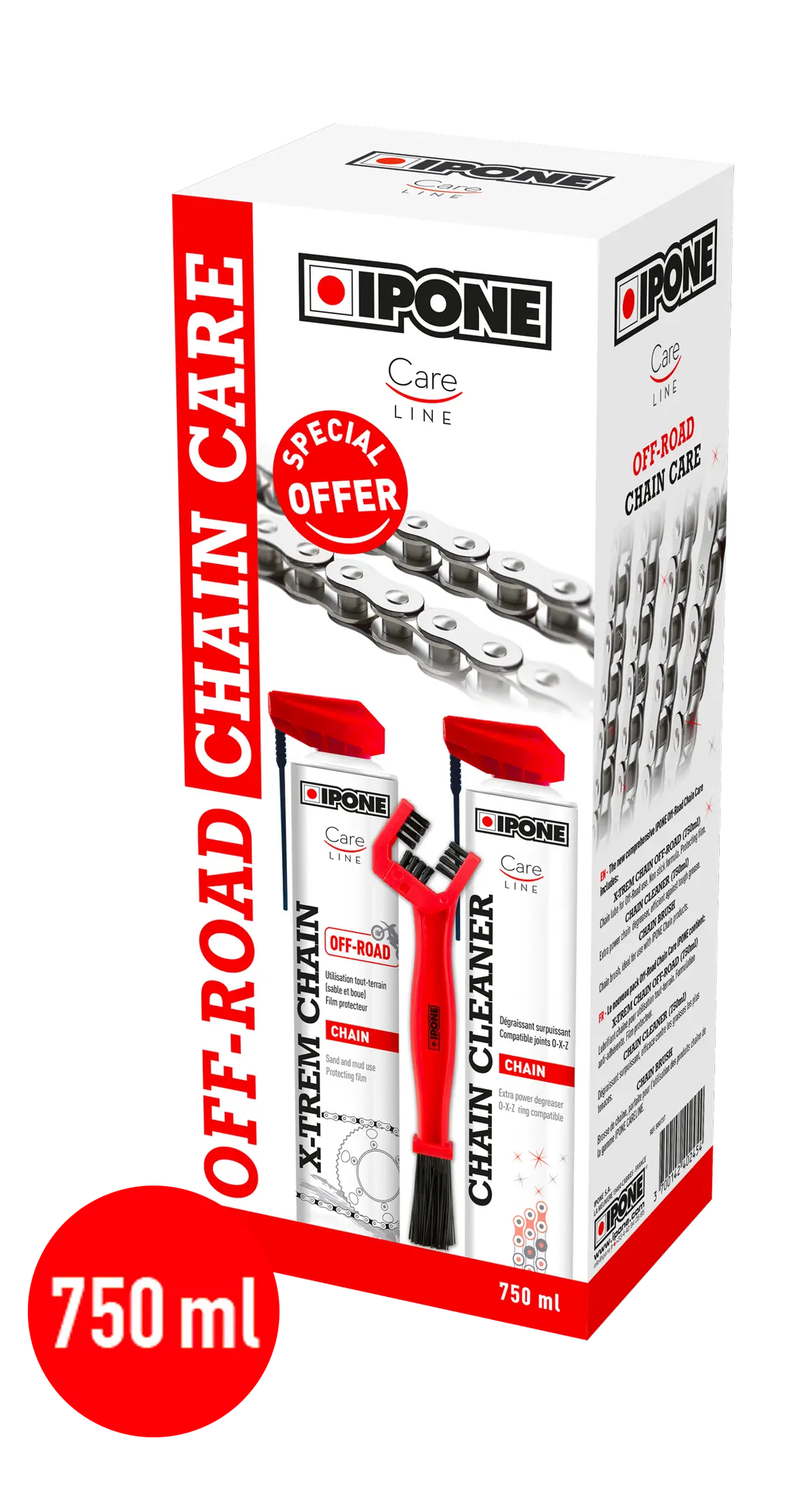 IPONE Off-Road Chain Care Cleaner FREE UK Delivery, FREE 365 Day Returns | Moto Central