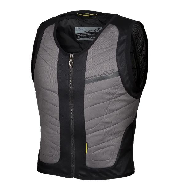 Macna Hybrid Cooling Vest Black / Grey FREE UK Delivery, FREE 365 Day Returns | Moto Central