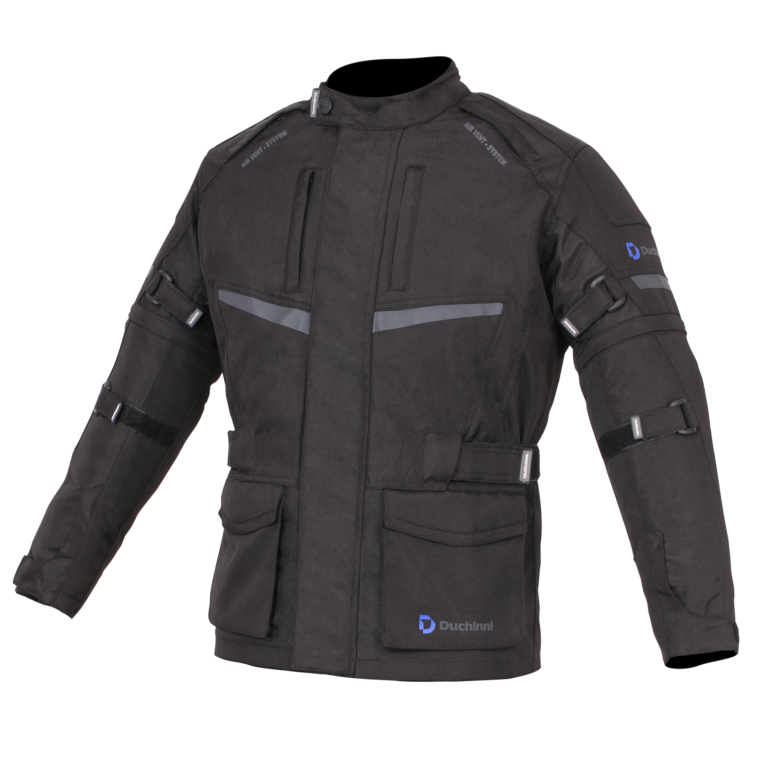 Duchinni Cruiser Youth Textile Jacket Black FREE UK Delivery, FREE 365 Day Returns | Moto Central