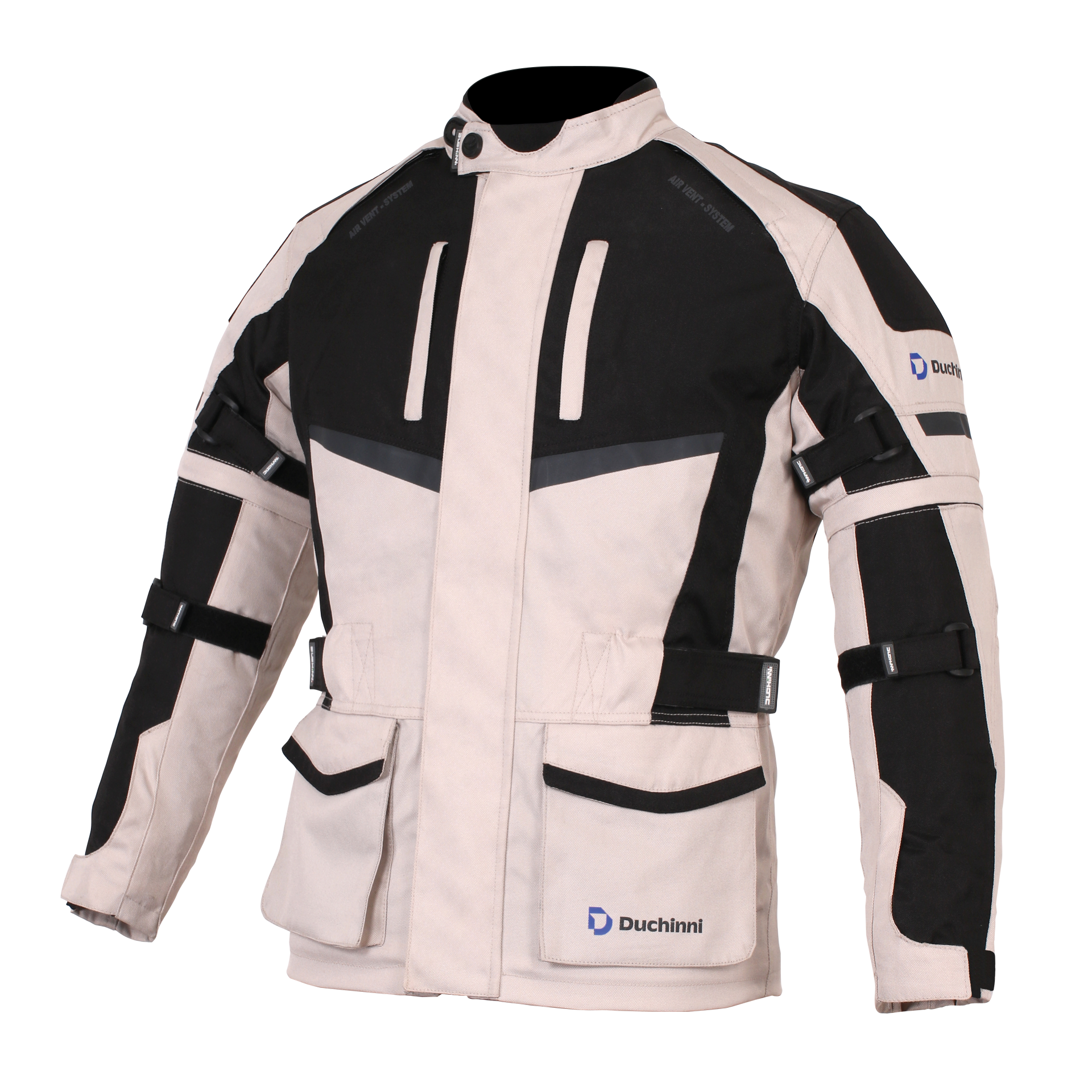 Duchinni Cruiser Youth Textile Jacket Stone FREE UK Delivery, FREE 365 Day Returns | Moto Central