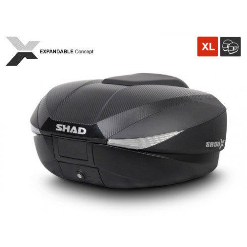 SHAD SH58X Top Box Carbon