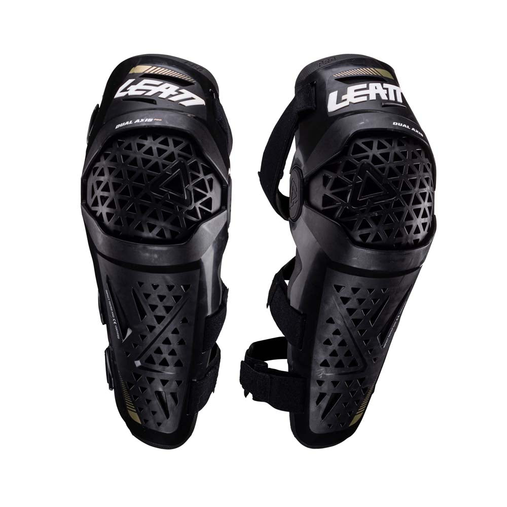 Leatt Dual Axis Pro Knee & Shin Guard Black