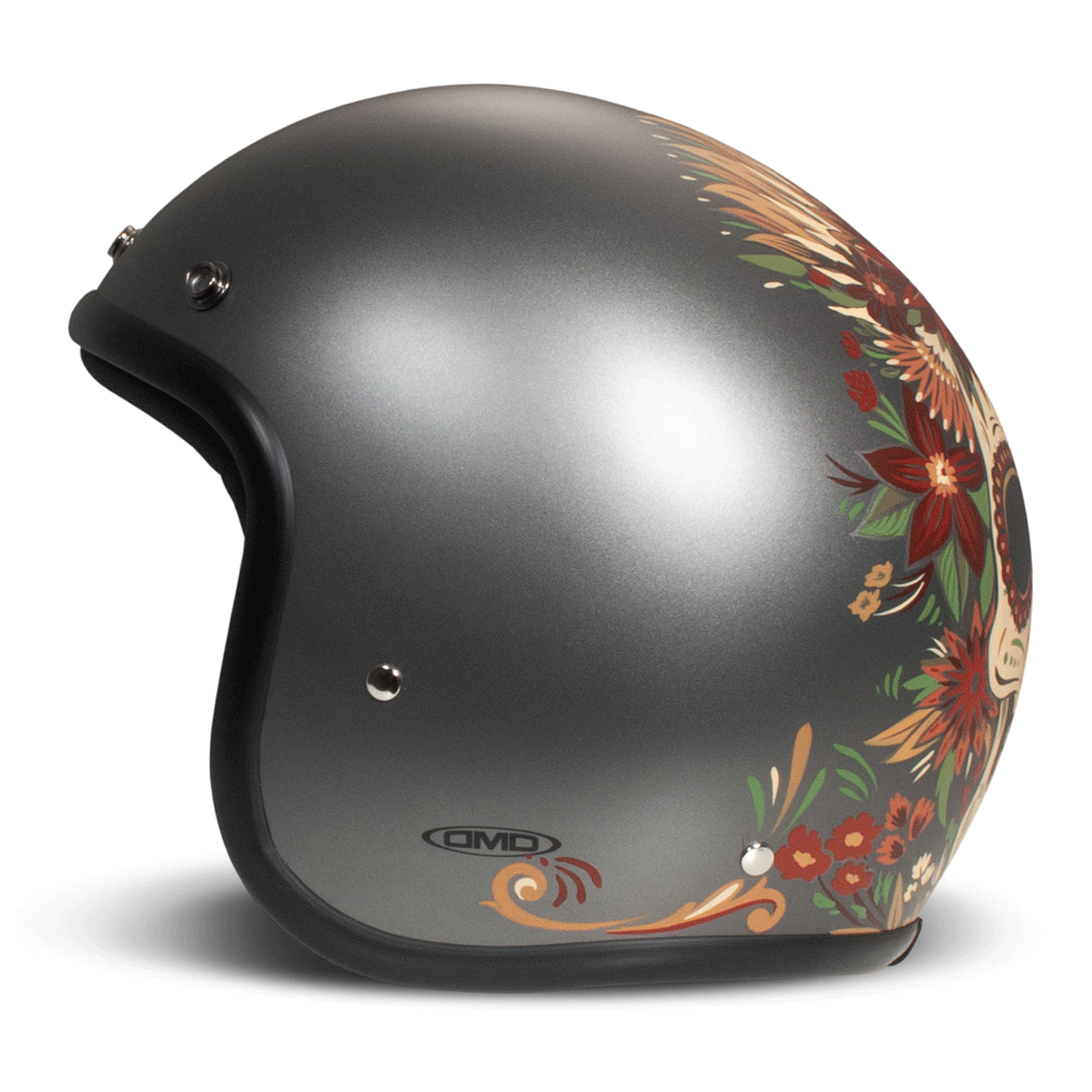 DMD Retro Jet Skull FREE UK Delivery, FREE 365 Day Returns | Moto Central