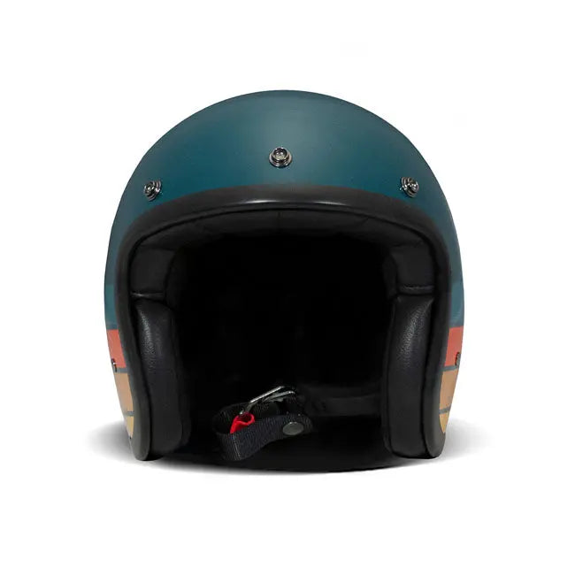 DMD Retro Open Face Helmet Petrolhead - FREE UK Shipping, FREE 365 Day Returns | Moto Central