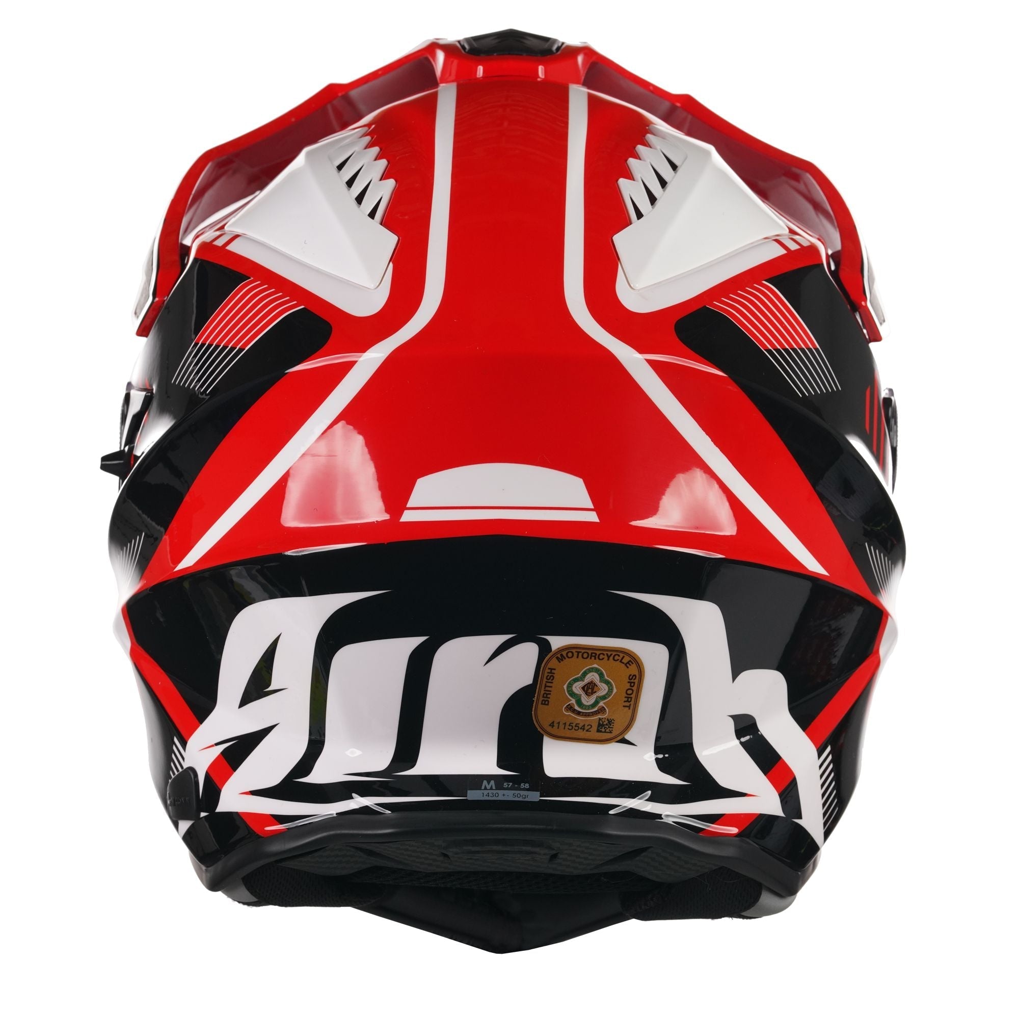 Airoh Commander Adventure Gloss Boost Red
