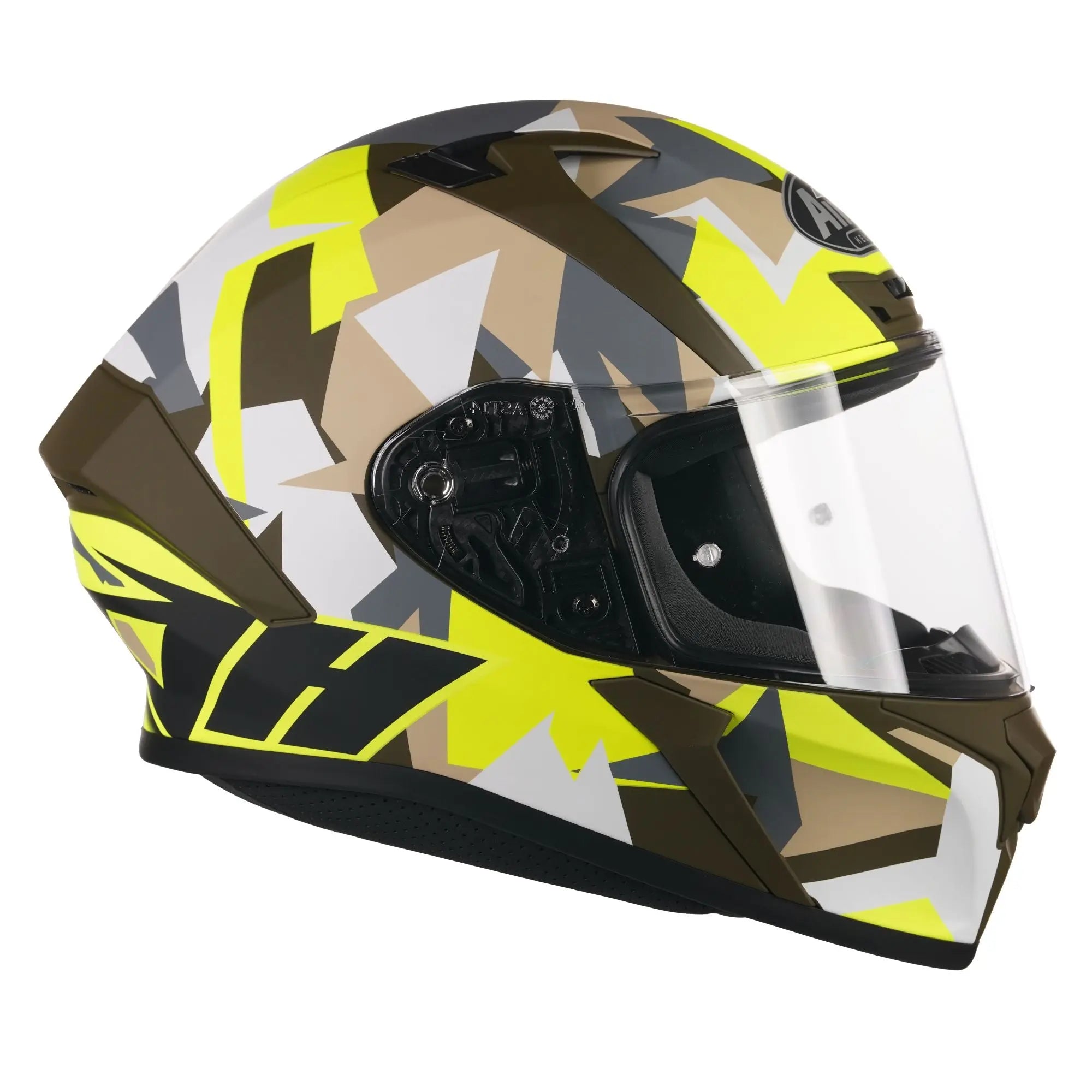 Airoh Valor Full Face Helmet Matt Army - FREE UK Shipping, FREE 365 Day Returns | Moto Central