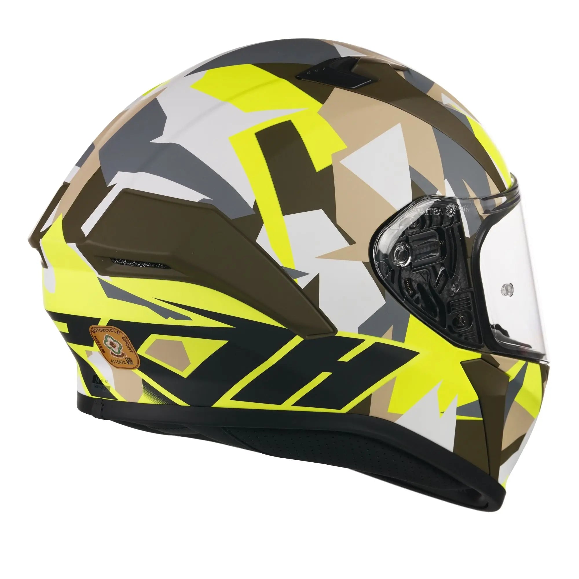 Airoh Valor Full Face Helmet Matt Army - FREE UK Shipping, FREE 365 Day Returns | Moto Central