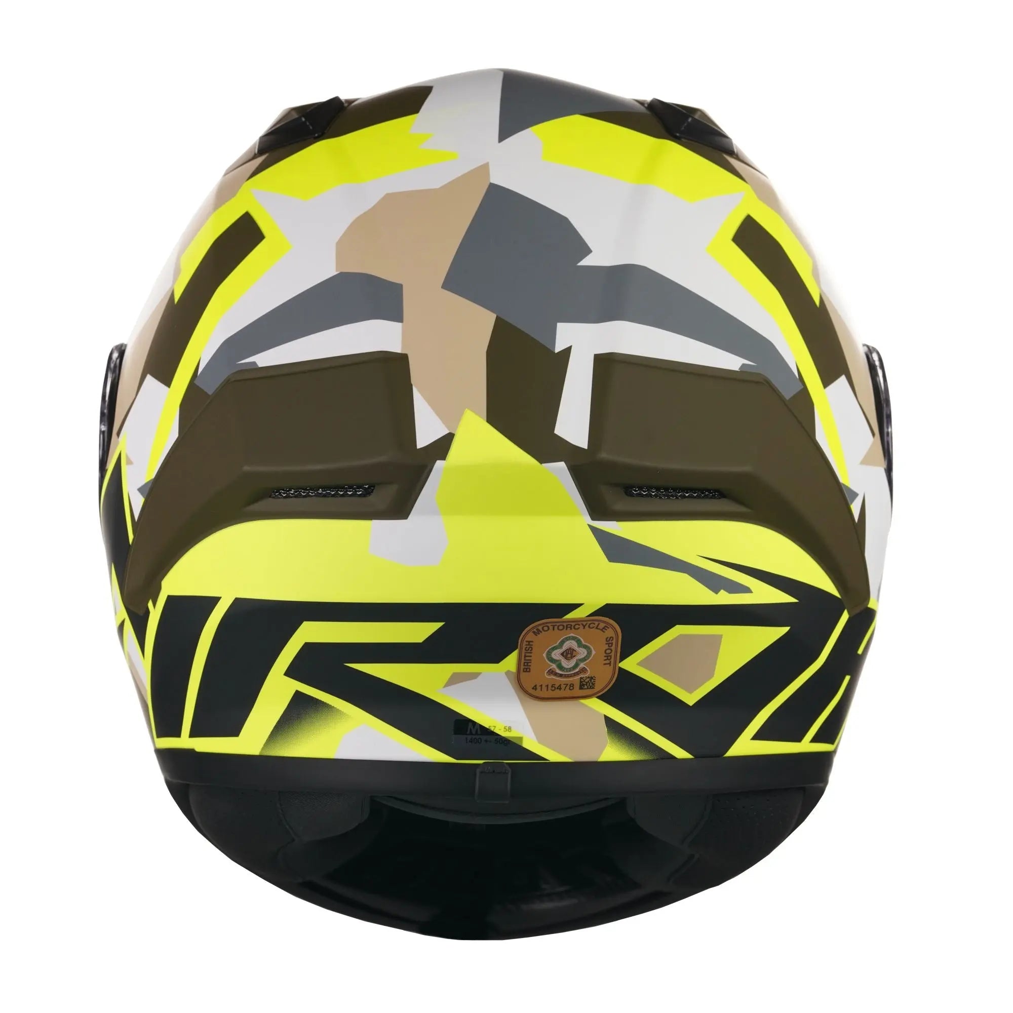 Airoh Valor Full Face Helmet Matt Army - FREE UK Shipping, FREE 365 Day Returns | Moto Central