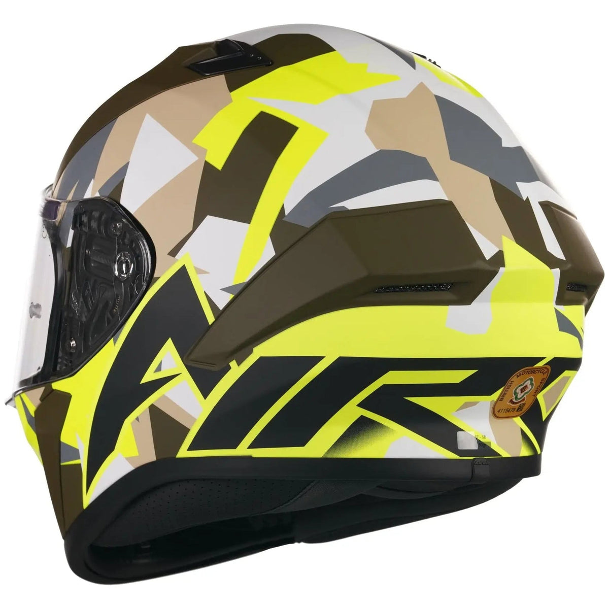 Airoh Valor Full Face Helmet Matt Army - FREE UK Shipping, FREE 365 Day Returns | Moto Central