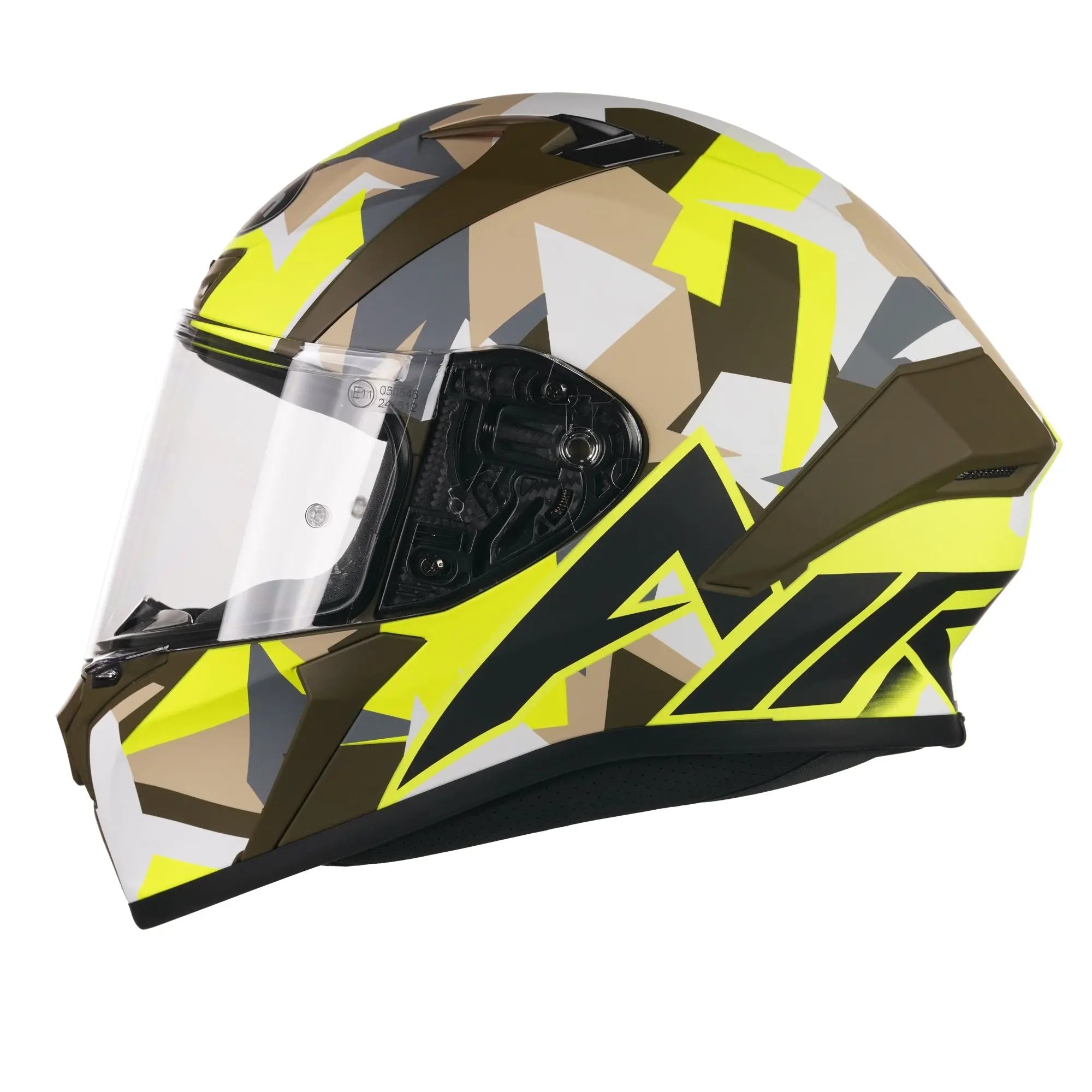 Airoh Valor Full Face Helmet Matt Army - FREE UK Shipping, FREE 365 Day Returns | Moto Central