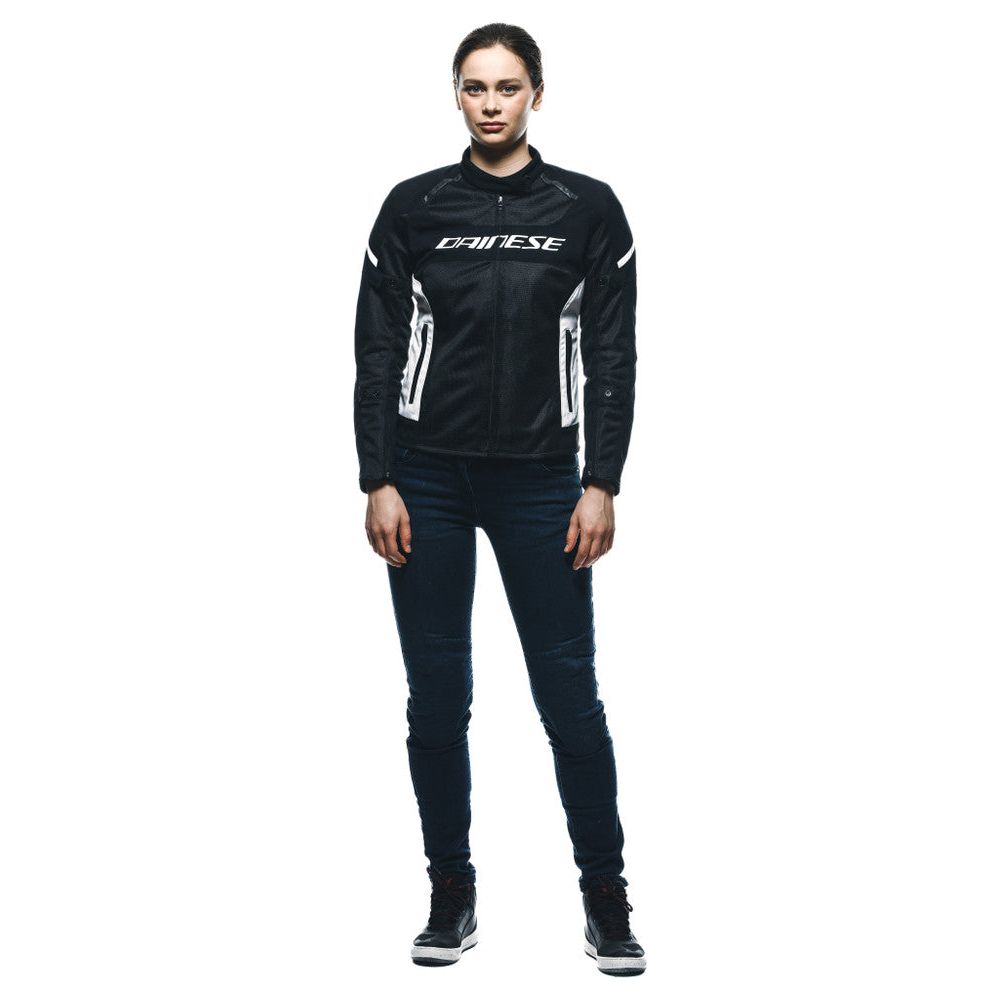 Dainese Air Frame 3 Ladies Textile Jacket Black / White