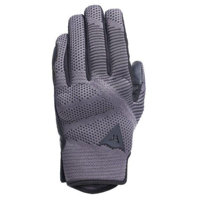 Dainese Argon Knit Textile Gloves Anthracite - back-of-hand view
