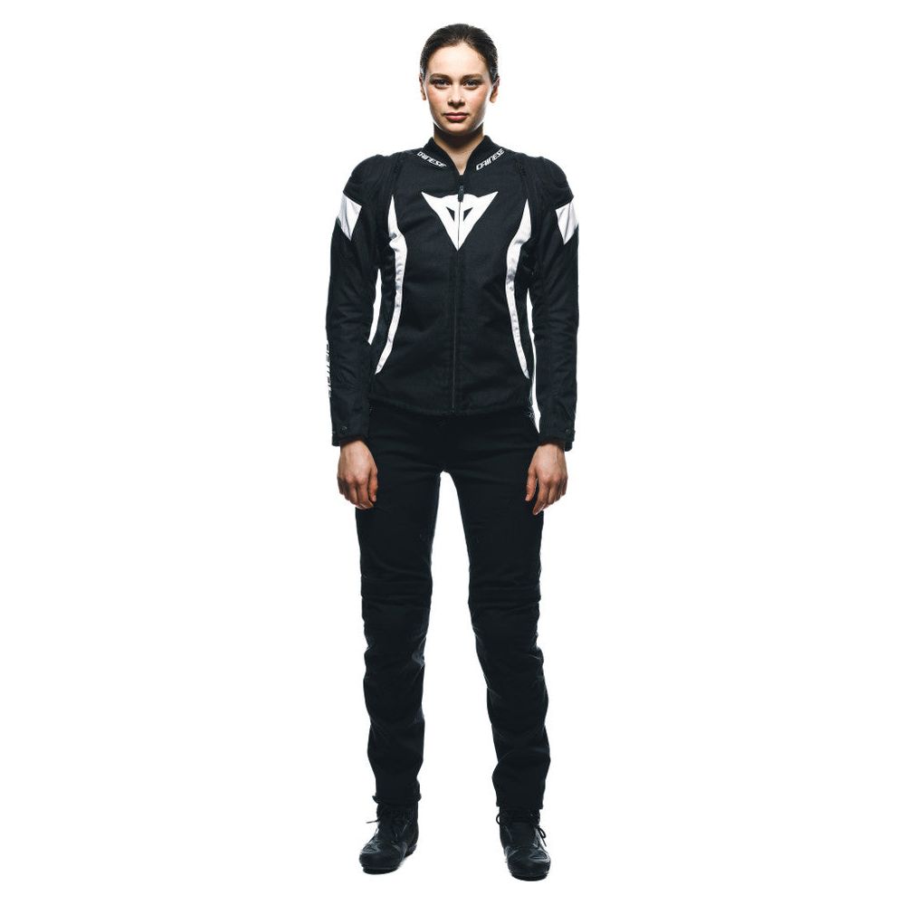 Dainese Avro 5 Ladies Textile Jacket Black / White / Black