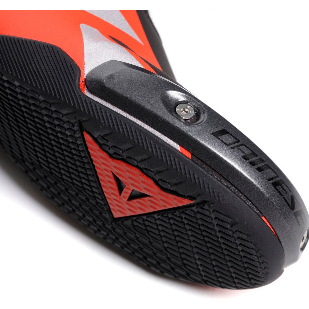 Dainese Axial 2 Boots Black / Fluo Red