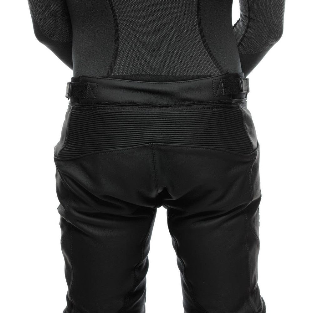 Dainese Delta 4 Perforated Leather Trouser Black / Black