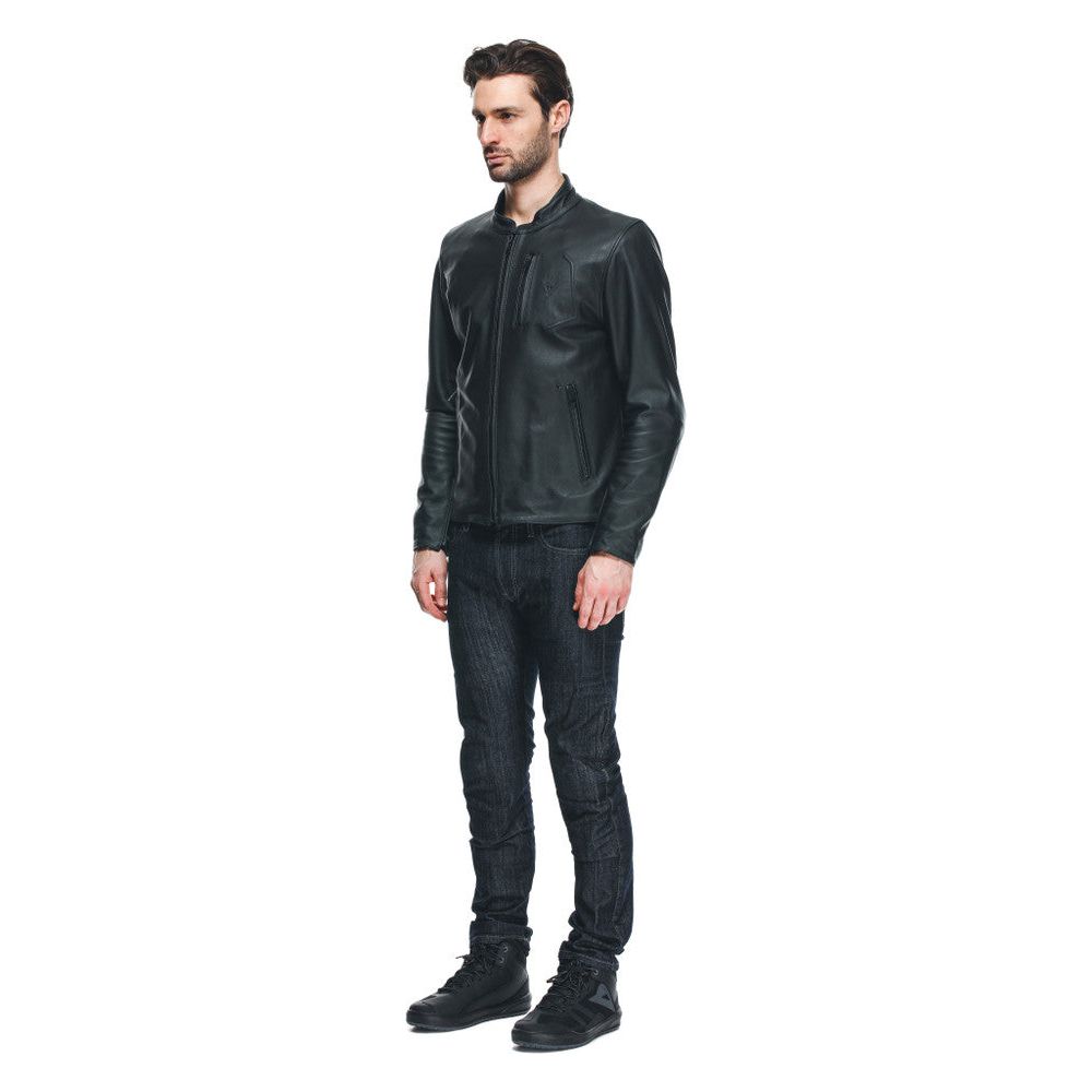 Dainese Fulcro Leather Jacket Black