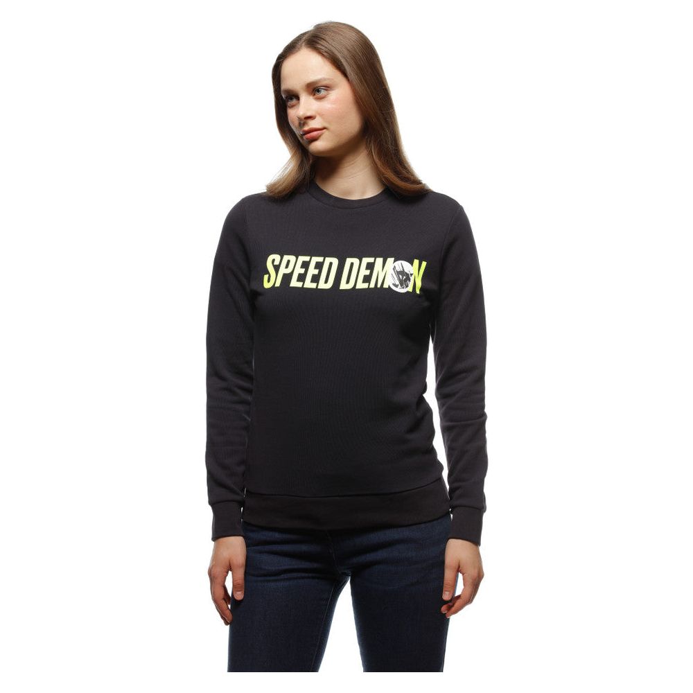 Dainese Knee Down Ladies Sweater Nine Iron Black