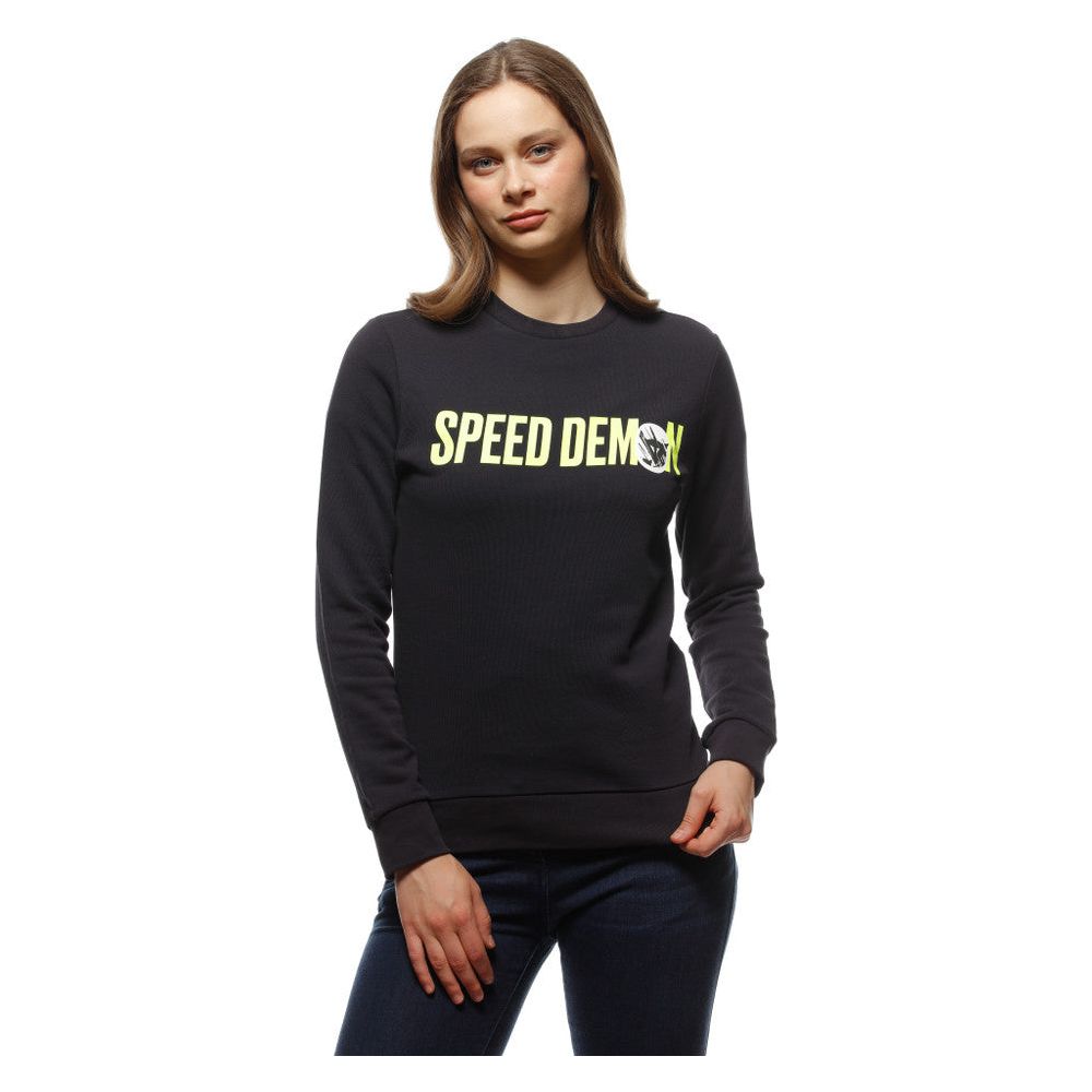 Dainese Knee Down Ladies Sweater Nine Iron Black