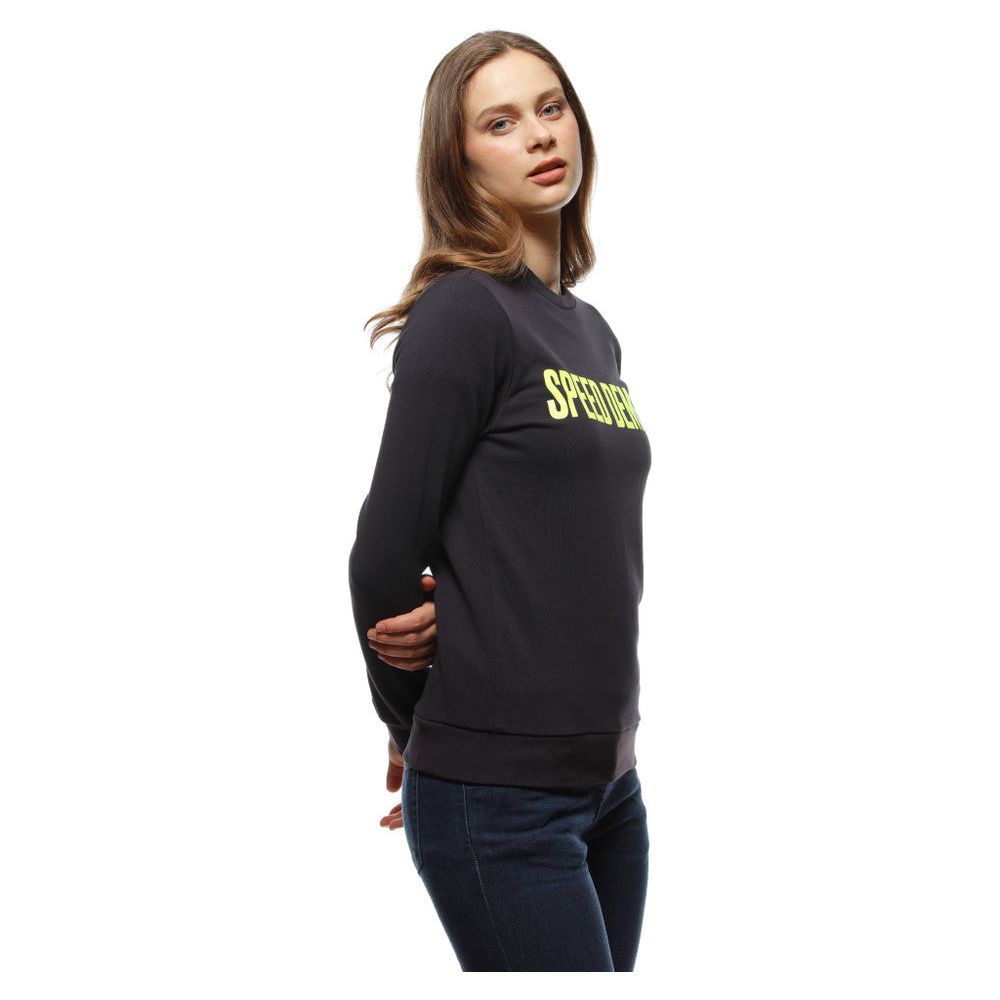 Dainese Knee Down Ladies Sweater Nine Iron Black