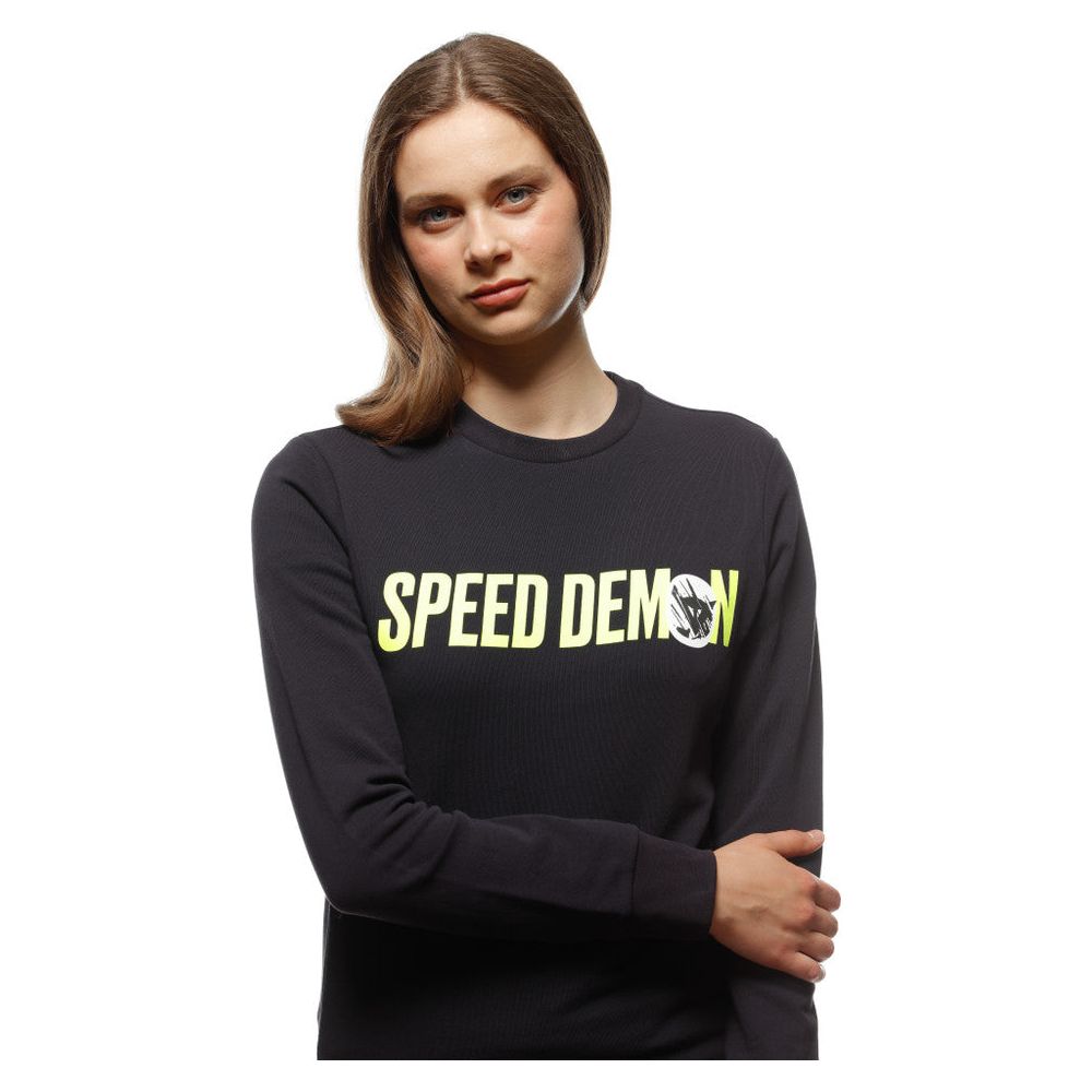 Dainese Knee Down Ladies Sweater Nine Iron Black