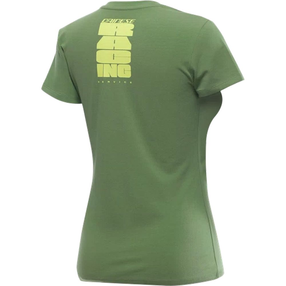 Dainese Racing Service Ladies T-Shirt Kale Green