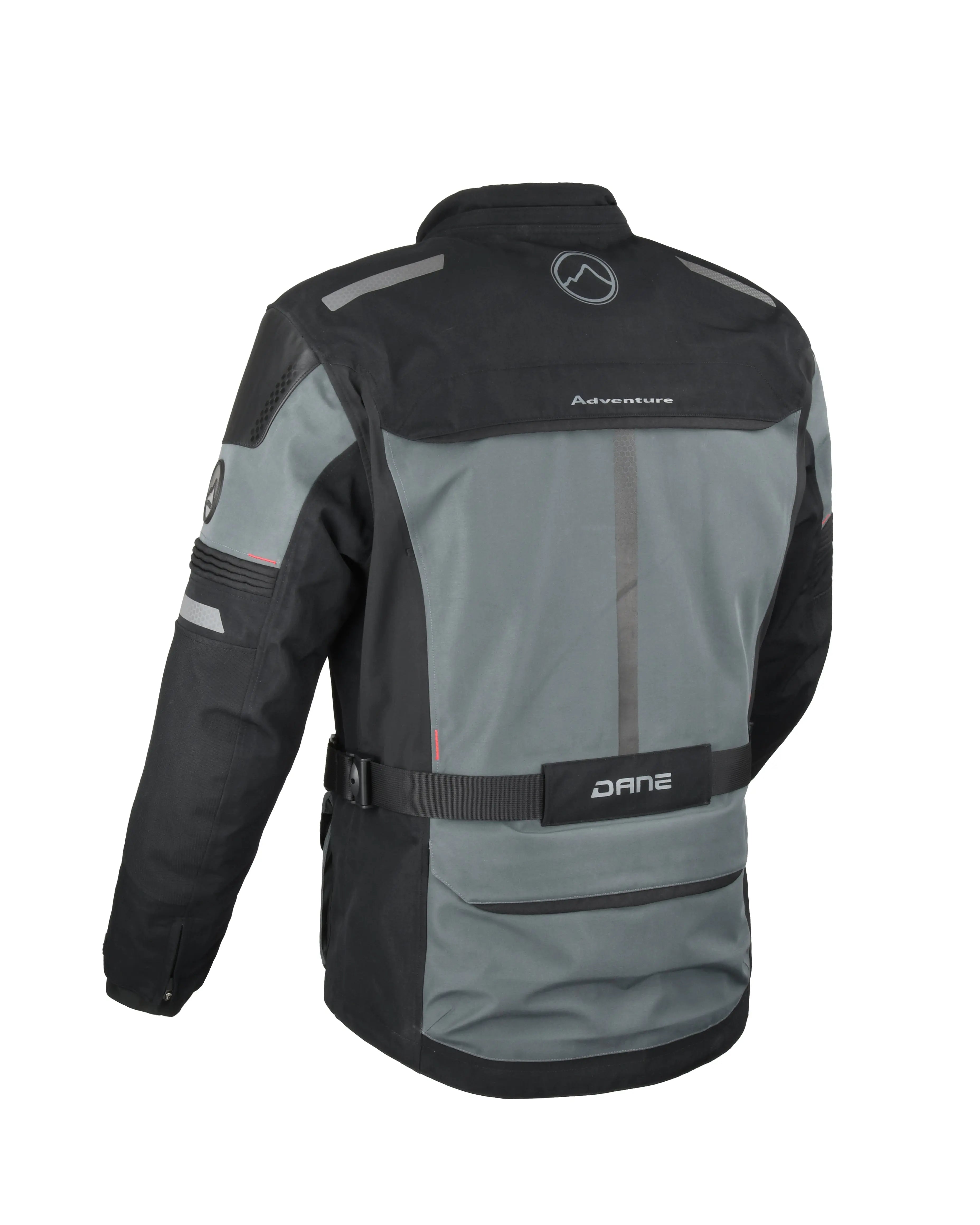 Dane Bornholm Gore-Tex Pro Jacket Black / Grey - FREE UK Shipping, FREE 365 Day Returns | Moto Central
