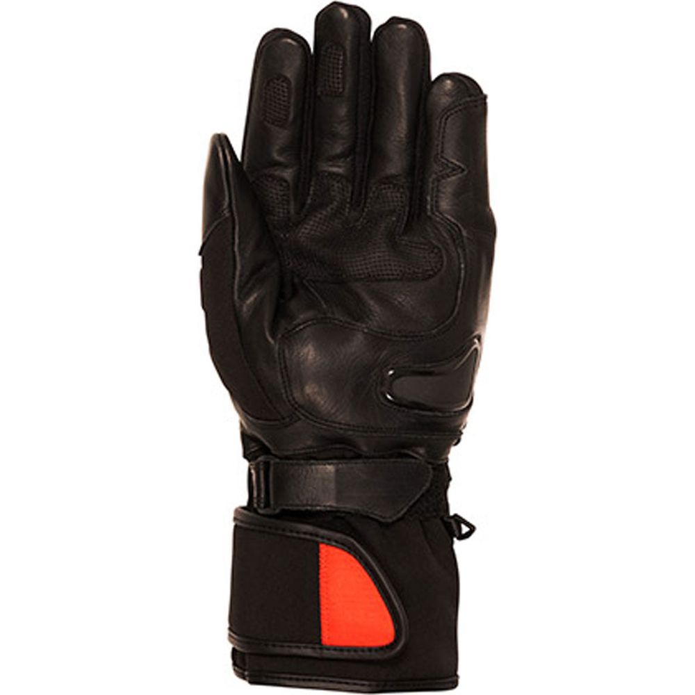 Duchinni Yukon 2.0 Leather / Textile Gloves Black / Red