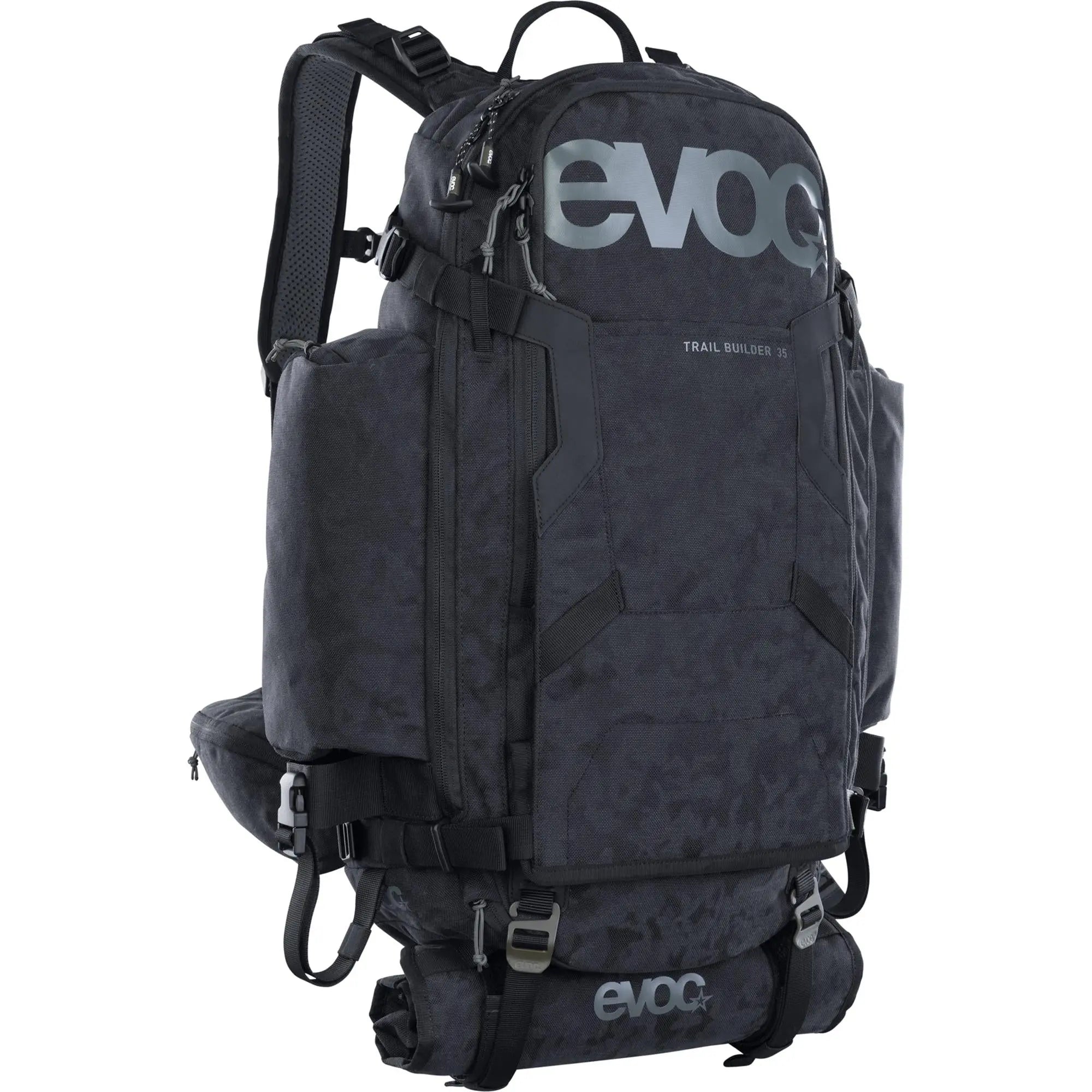 Evoc Trail Builder Performance Backpack Black - FREE UK Shipping, FREE 365 Day Returns | Moto Central