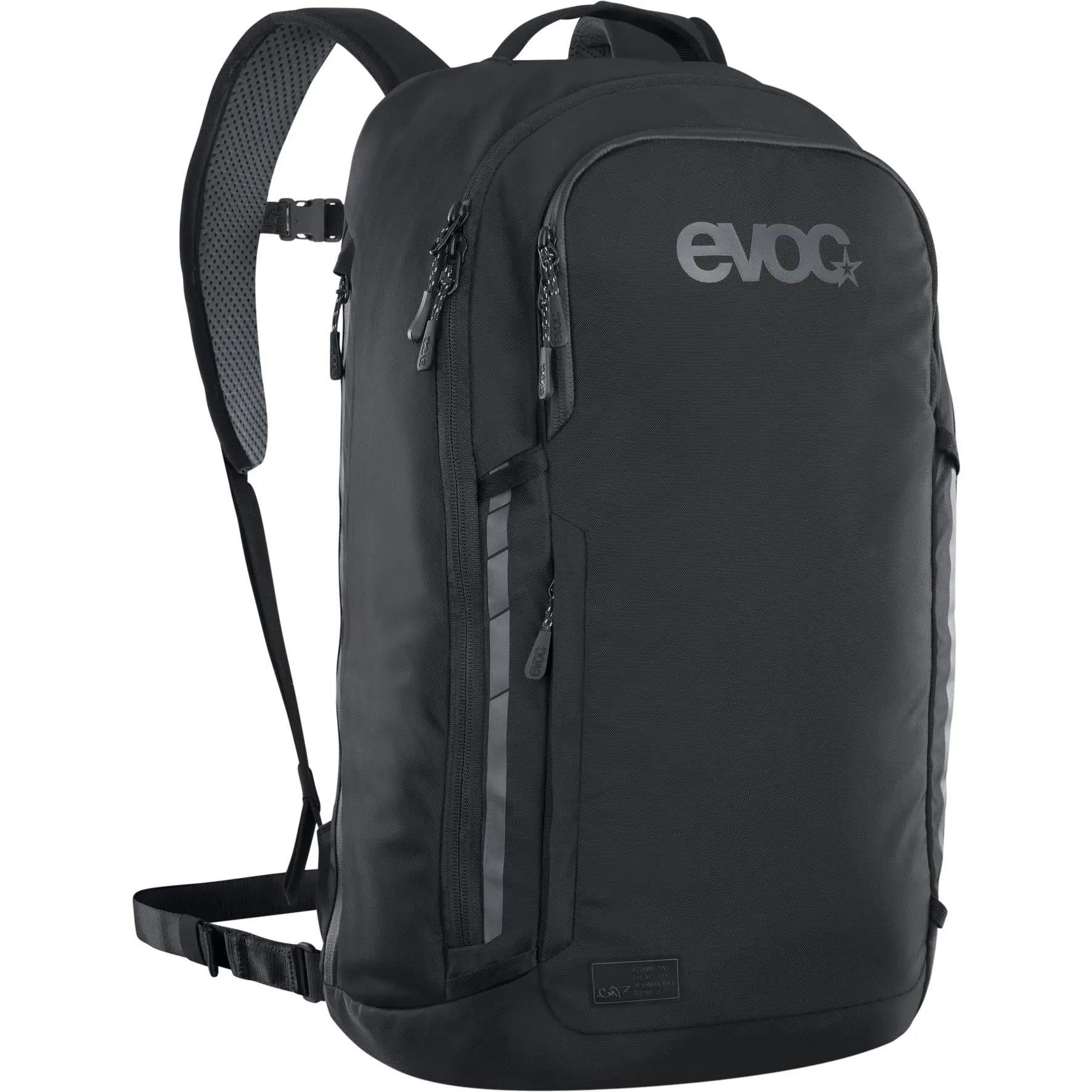 Evoc Commute Backpack Black - FREE UK Shipping, FREE 365 Day Returns | Moto Central