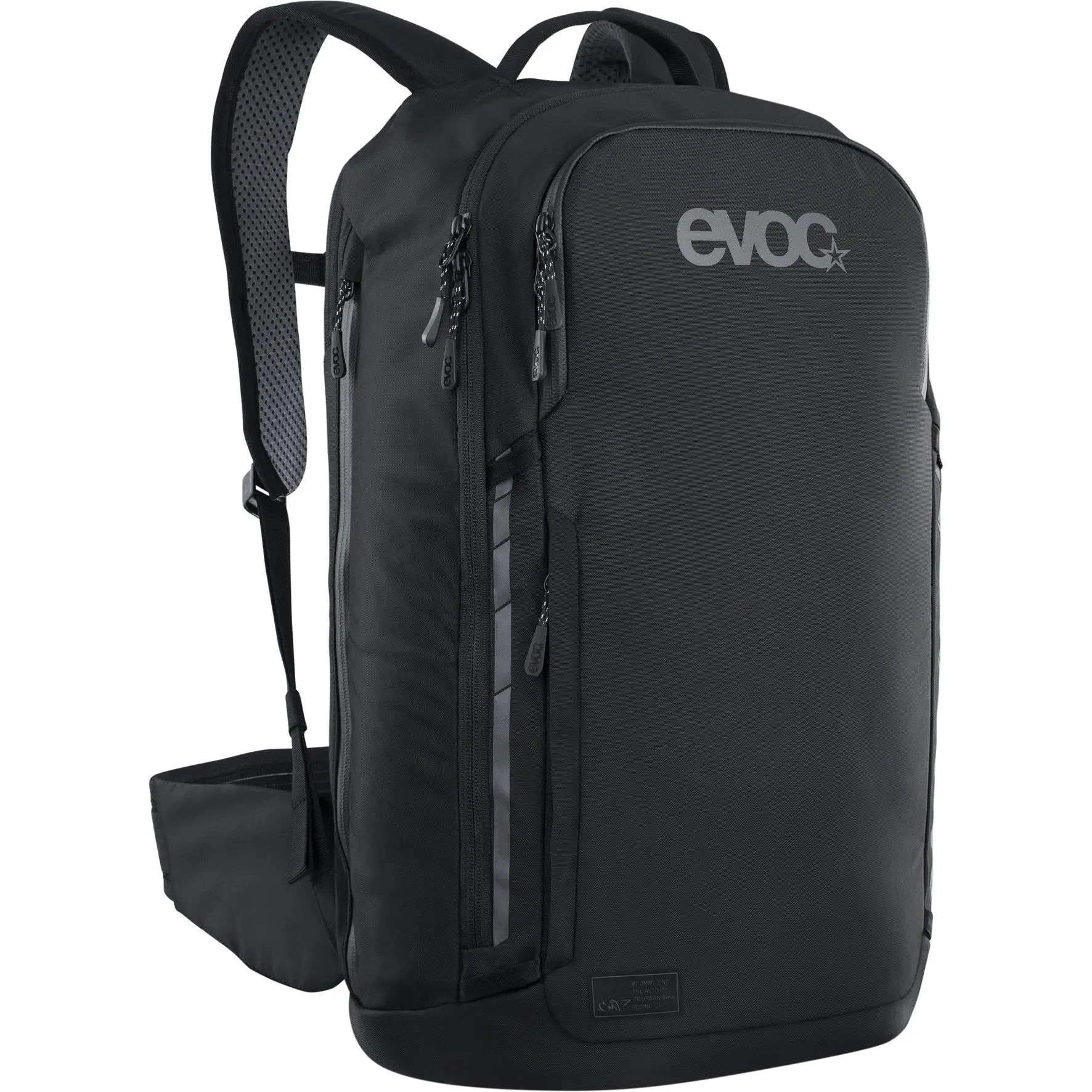 Evoc Commute Pro Backpack Black - FREE UK Shipping, FREE 365 Day Returns | Moto Central