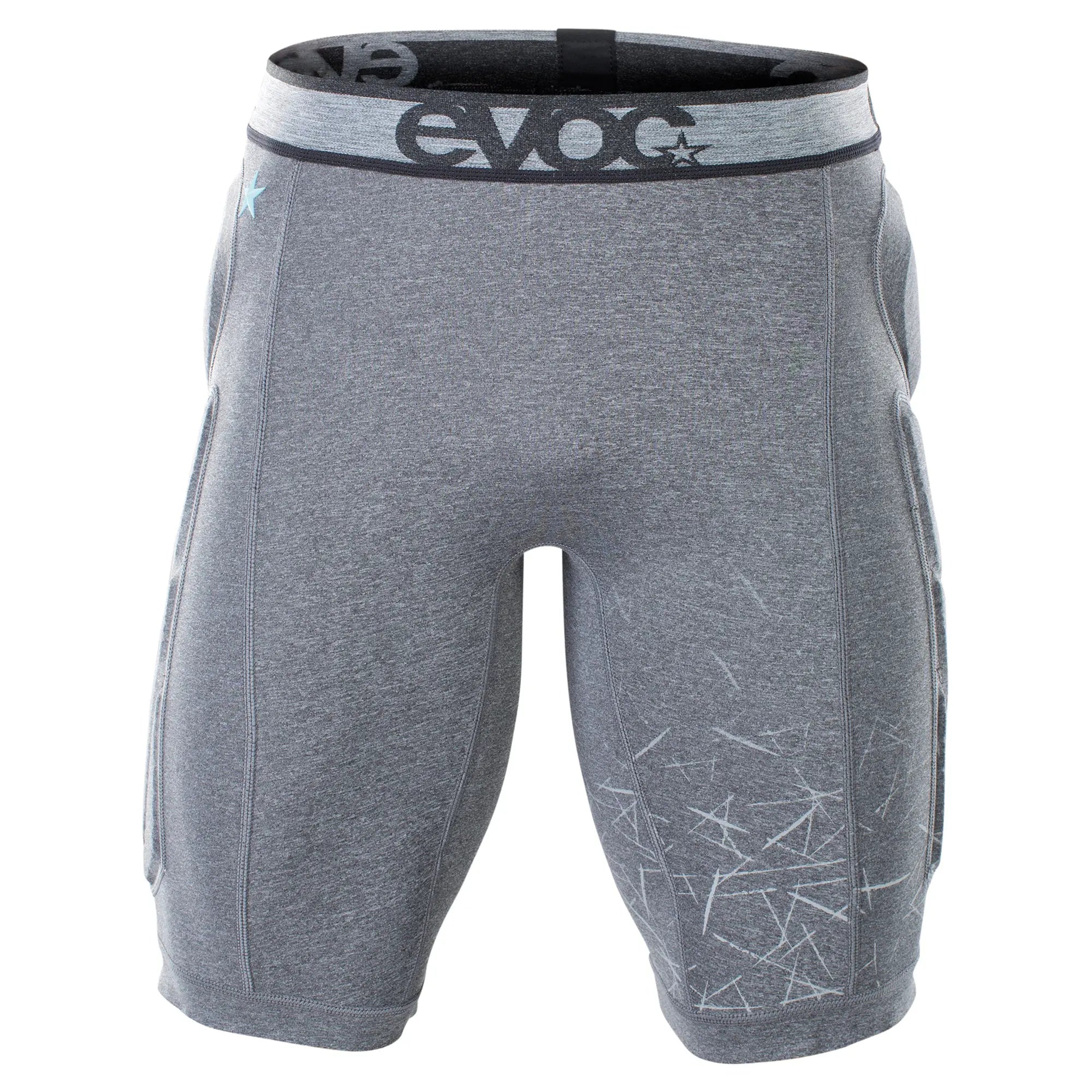 Evoc Crash Trousers Carbon Grey - FREE UK Shipping, FREE 365 Day Returns | Moto Central