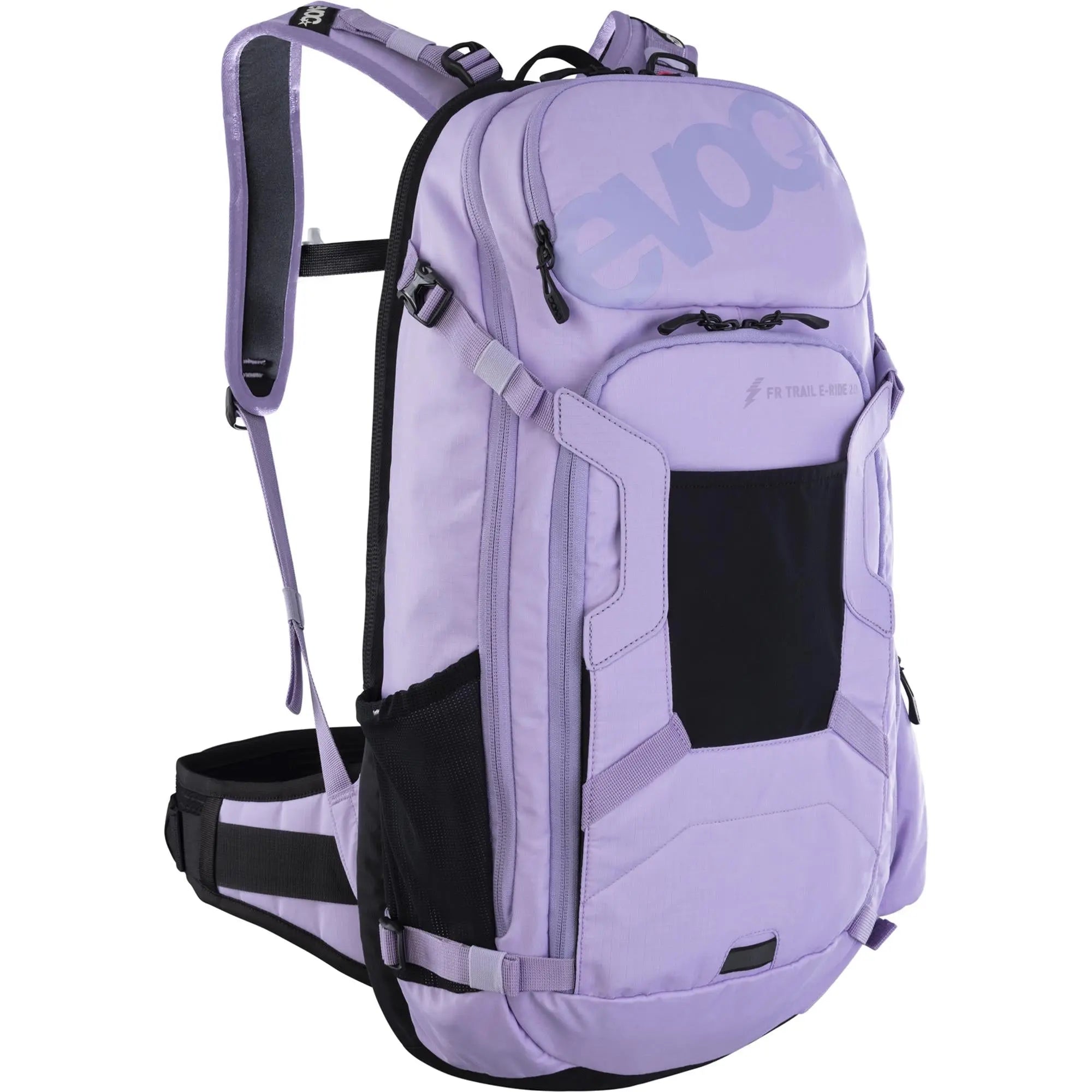 Evoc FR Trail E-Ride Protector Backpack Purple Rose - FREE UK Shipping, FREE 365 Day Returns | Moto Central