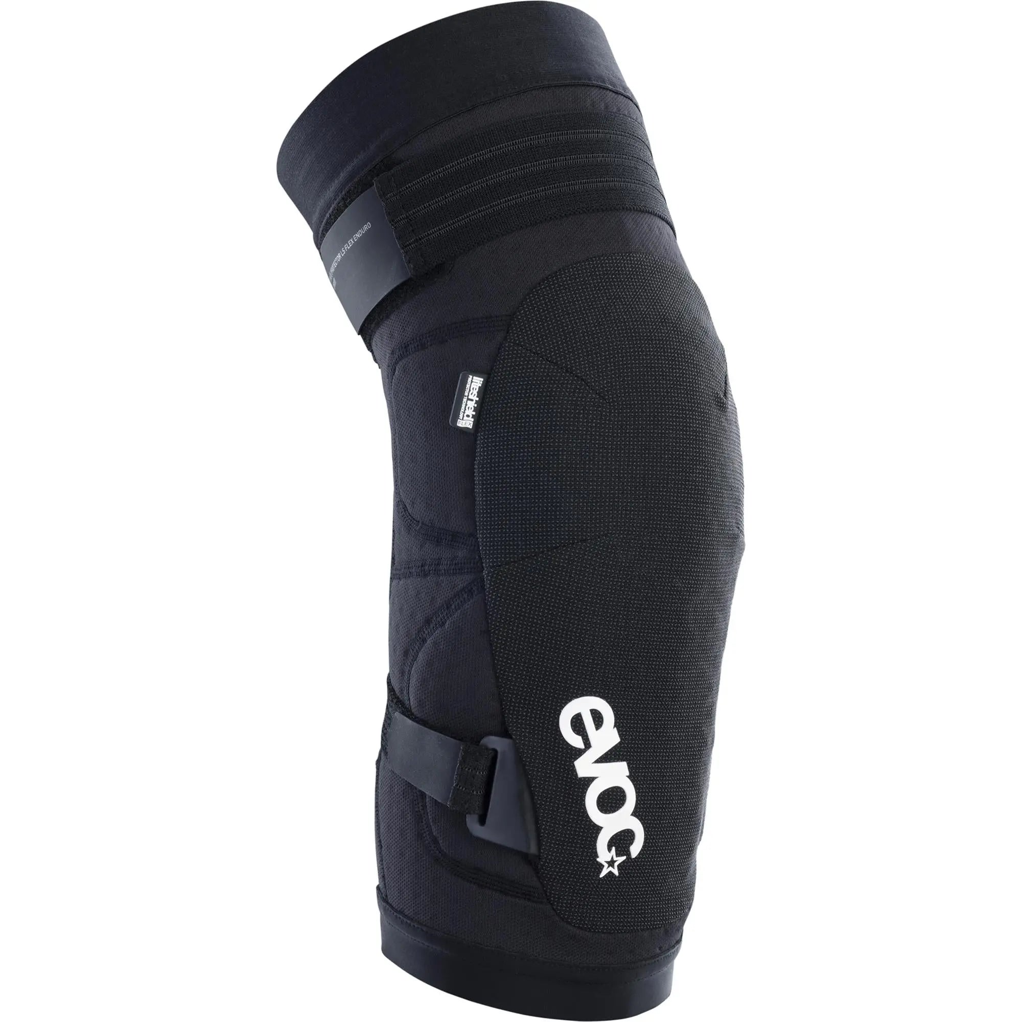 Evoc LS Flex Enduro Knee Protector Black - FREE UK Shipping, FREE 365 Day Returns | Moto Central