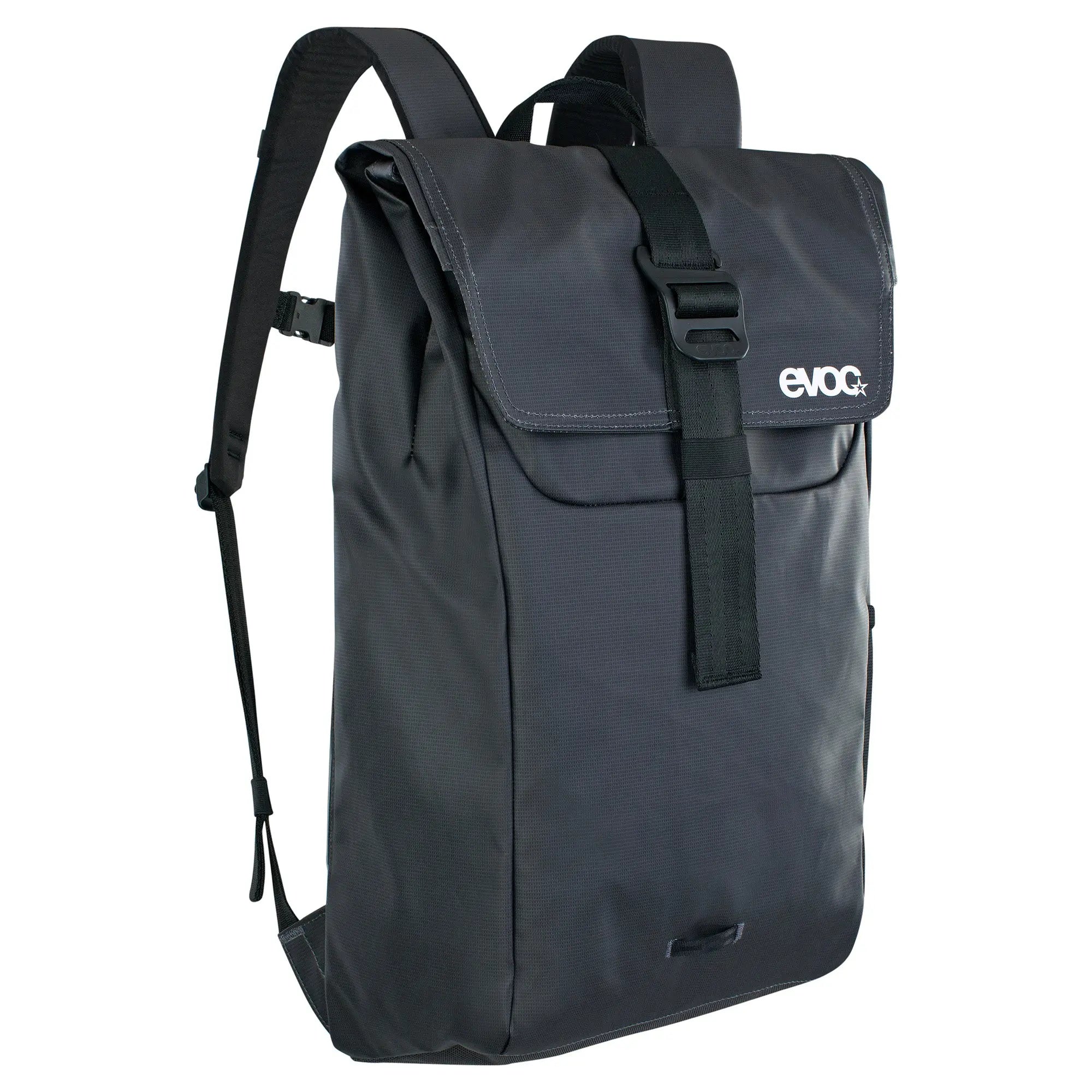 Evoc Duffle Backpack Carbon Grey / Black - FREE UK Shipping, FREE 365 Day Returns | Moto Central
