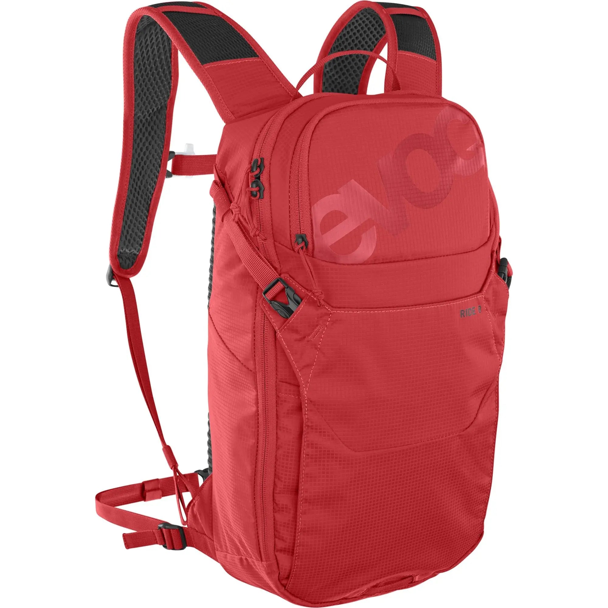 Evoc Ride Backpack True Red - FREE UK Shipping, FREE 365 Day Returns | Moto Central