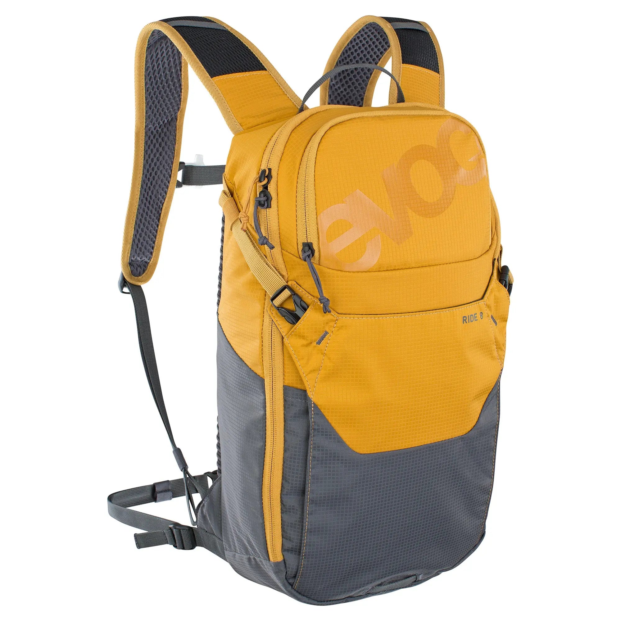 Evoc Ride Performance Backpack Loam / Carbon Grey - FREE UK Shipping, FREE 365 Day Returns | Moto Central