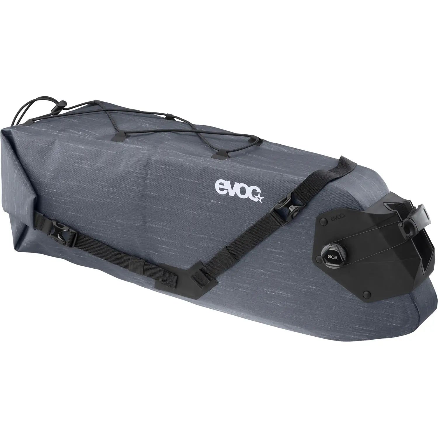 Evoc Seat Backpack Boa WP Carbon Grey - FREE UK Shipping, FREE 365 Day Returns | Moto Central