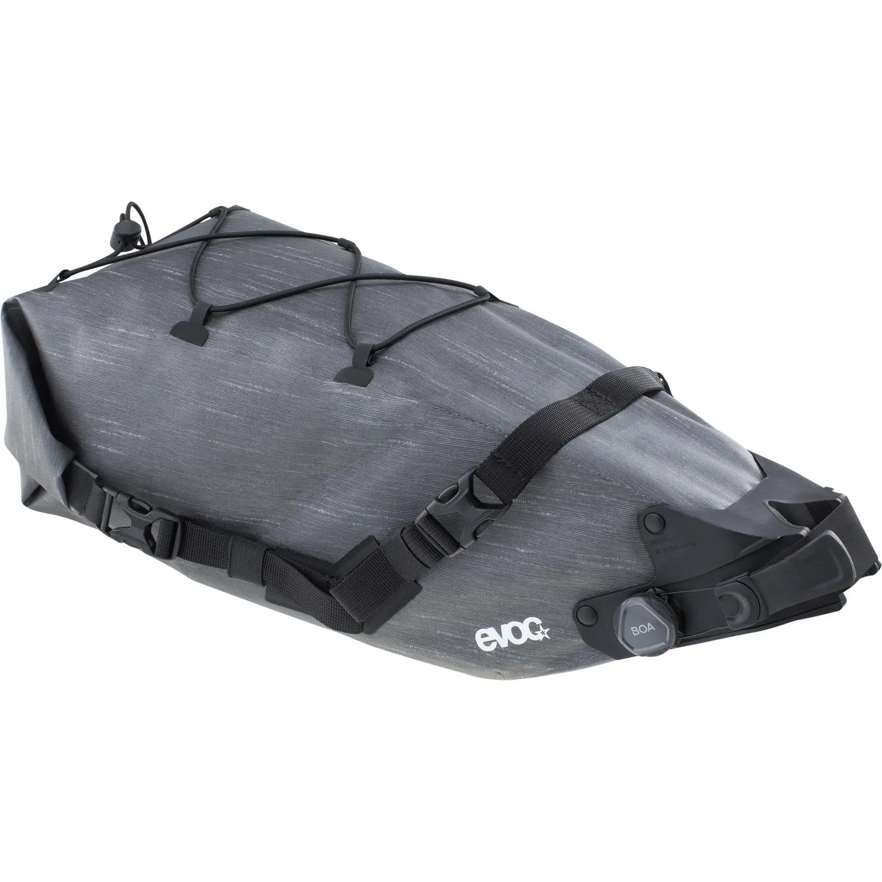 Evoc Seat Backpack Boa WP Carbon Grey - FREE UK Shipping, FREE 365 Day Returns | Moto Central