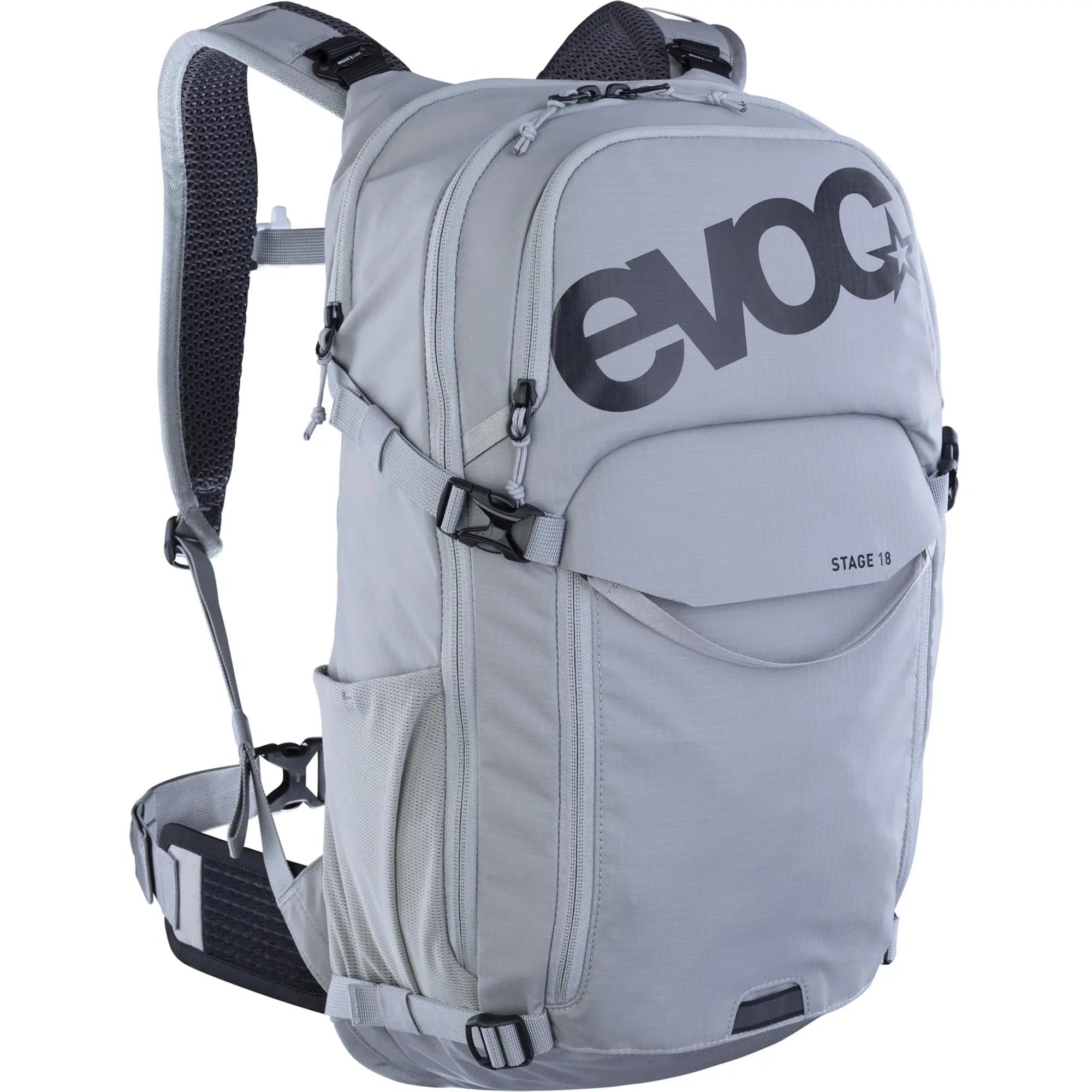 Evoc Stage Performance Backpack Stone - FREE UK Shipping, FREE 365 Day Returns | Moto Central
