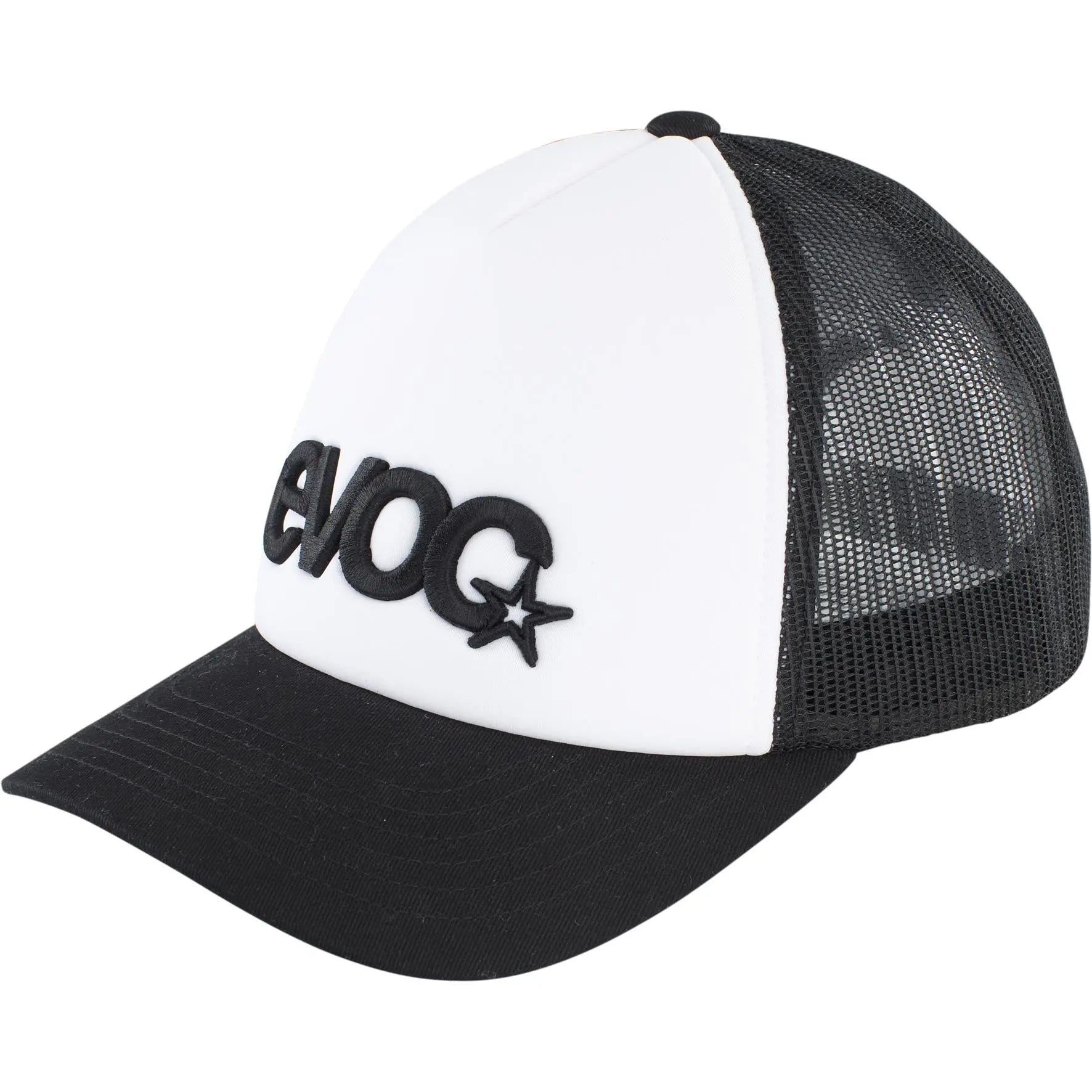 Evoc Trucker CL Cap Black / White - FREE UK Shipping, FREE 365 Day Returns | Moto Central
