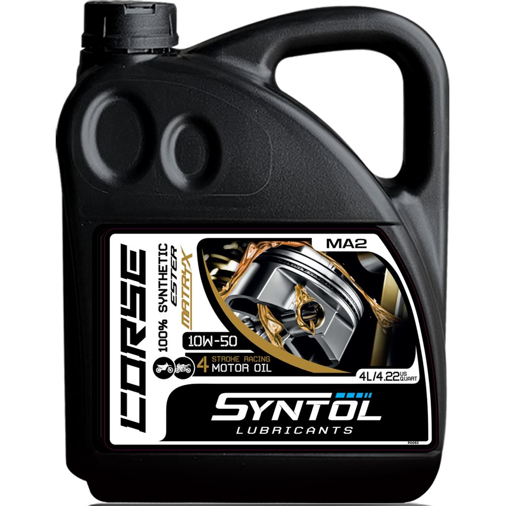 Syntol Corse 4T 10W-50 Fully Synthetic Oil