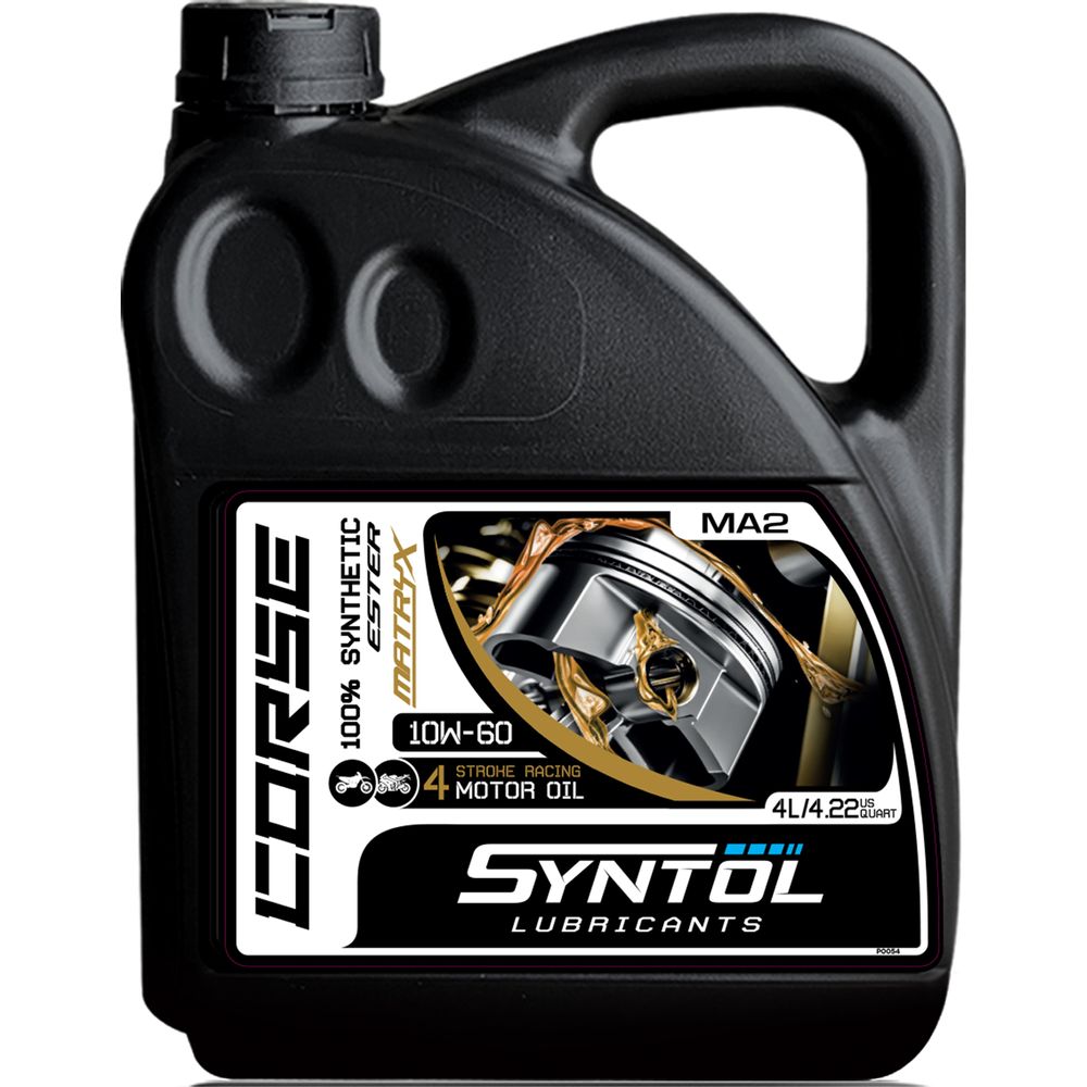 Syntol Corse 4T 10W-60 Fully Synthetic Oil