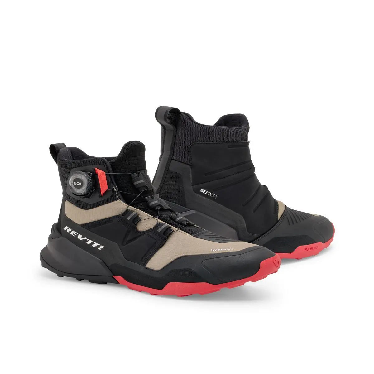 Revit Undercut H2O Shoes Black / Sand FREE UK Delivery, FREE 365 Day Returns | Moto Central
