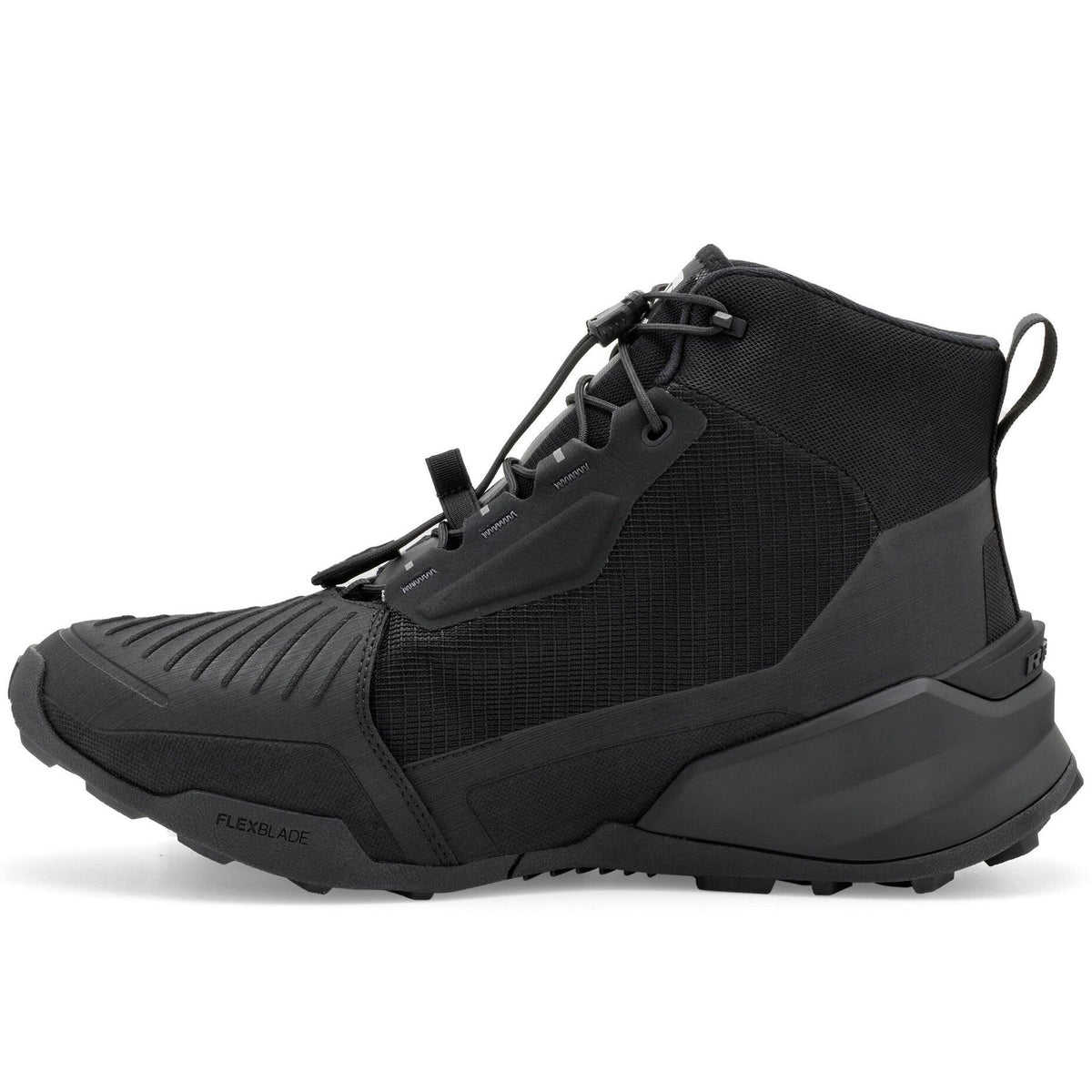 Revit Subduction Shoes Black single shoe opposite-side view