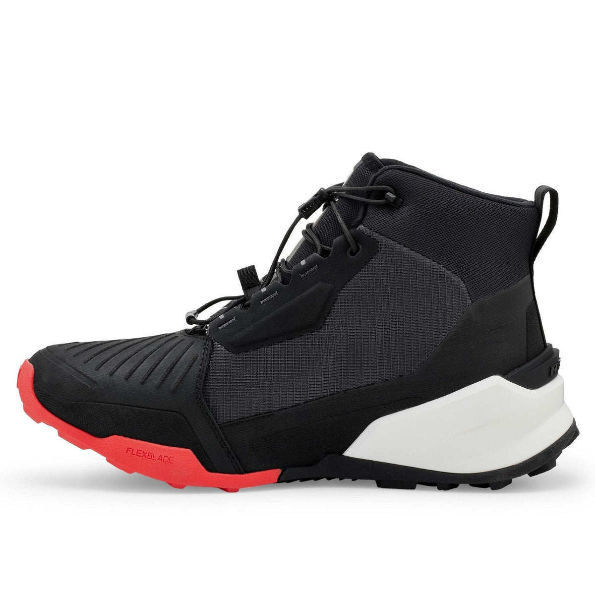 Revit Subduction Shoes Black / Anthracite single shoe opposite-side view