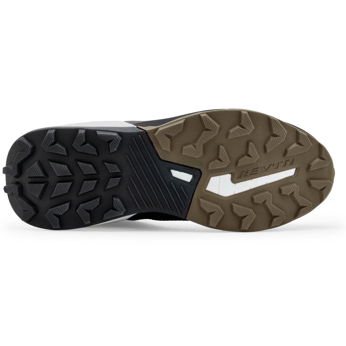 Revit Subduction Shoes Black / Sand outsole view