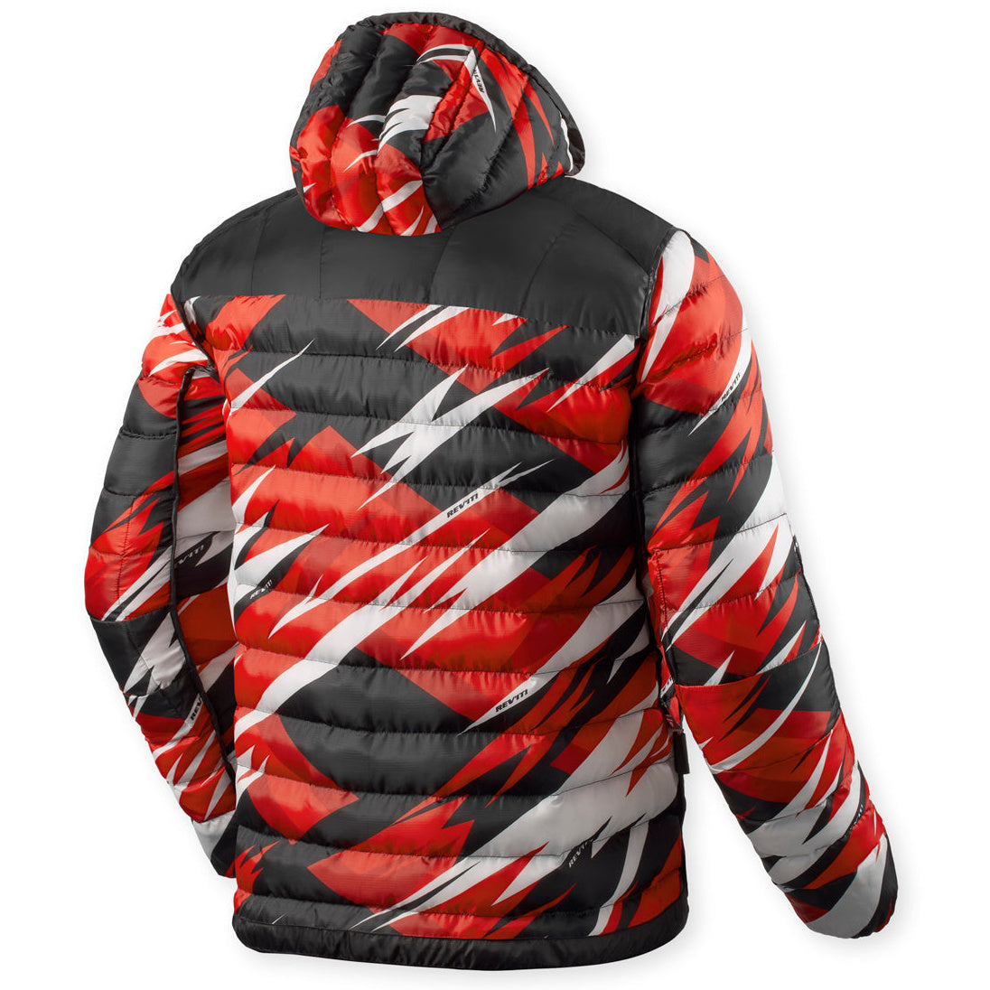 Revit Payload Textile Jacket Black / Red – rear view