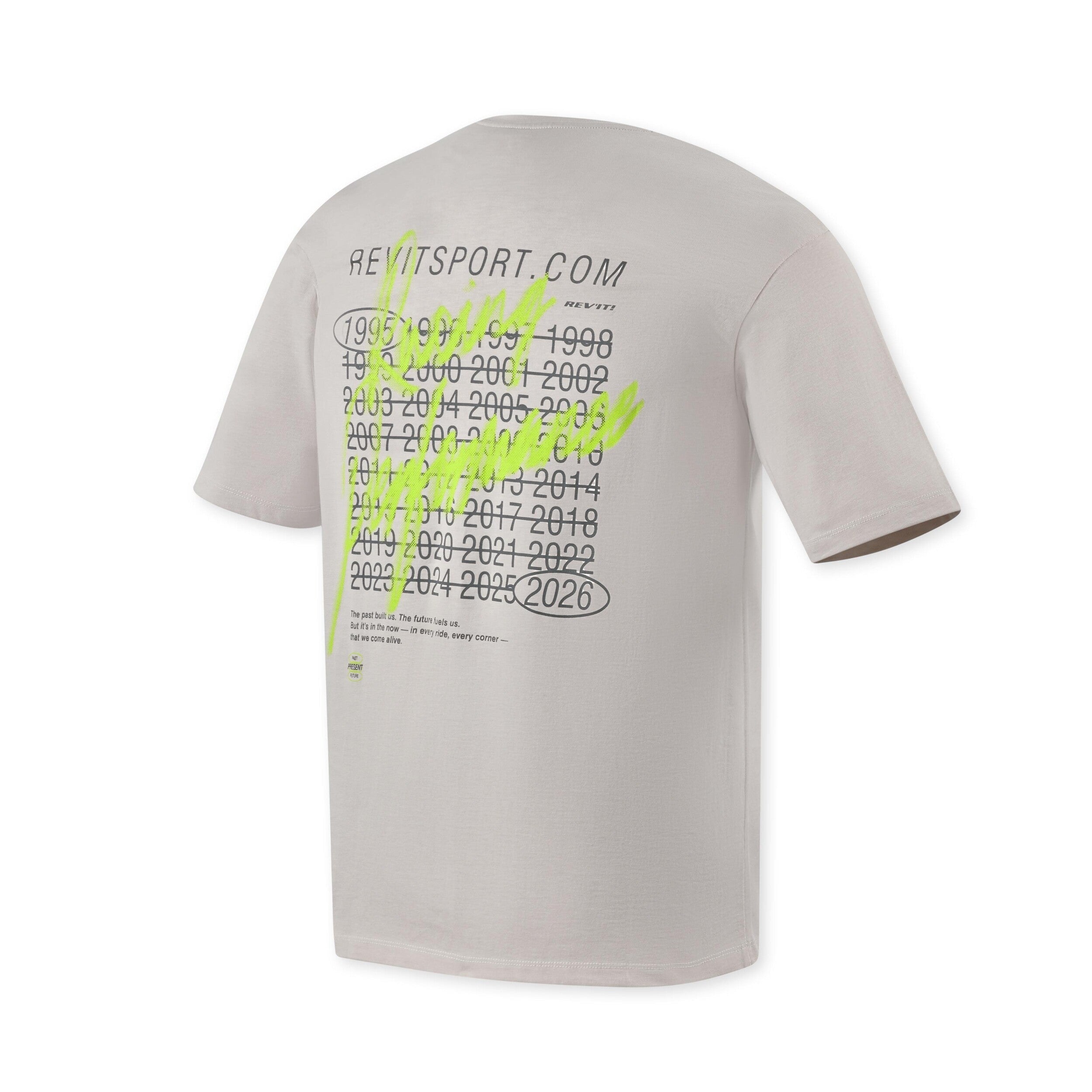 Revit Cameron T-Shirt Silver back view