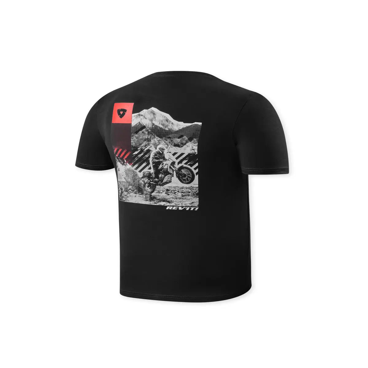 Revit Eddie T-Shirt Black FREE UK Delivery, FREE 365 Day Returns | Moto Central